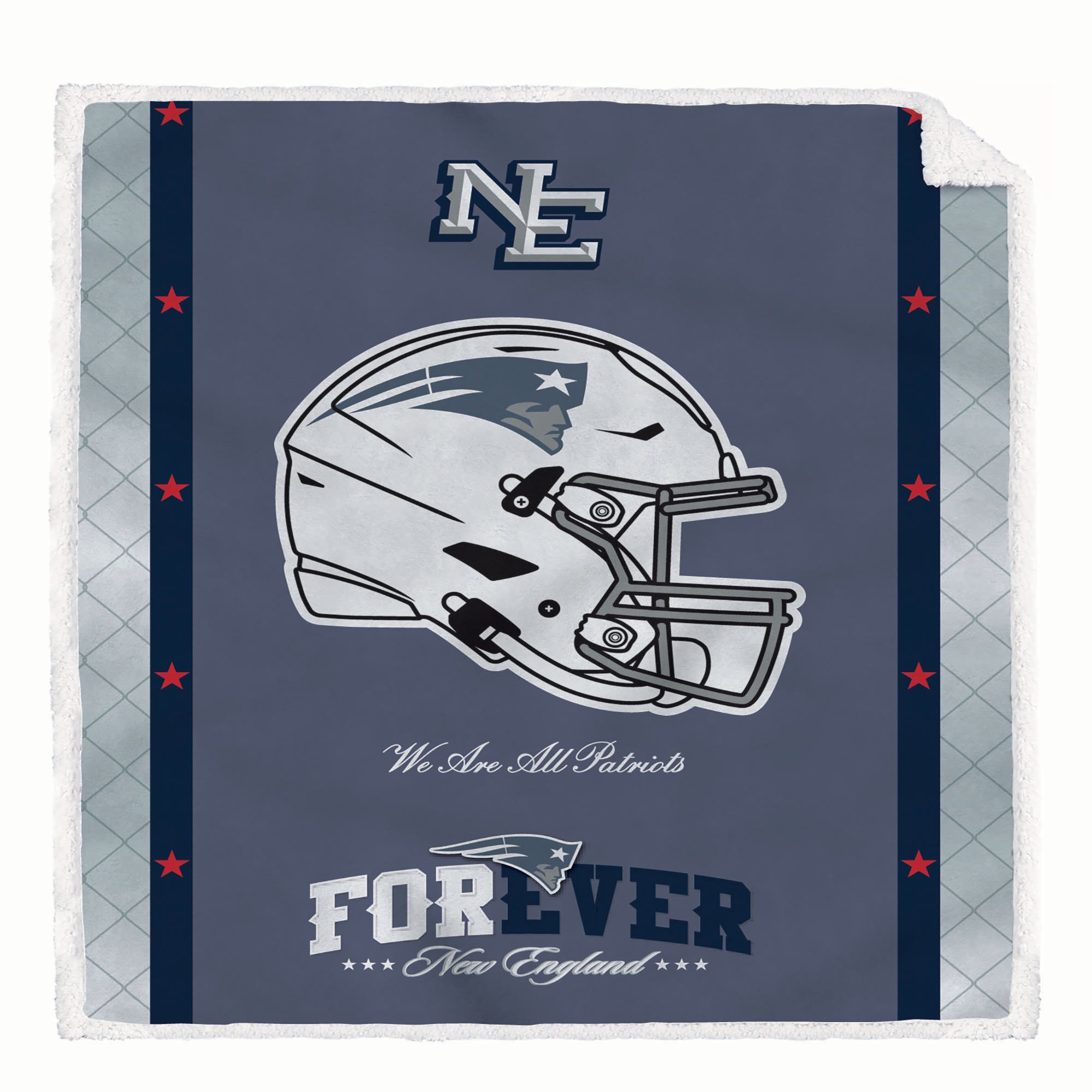 Pegasus Sports New England Patriots Rivalry Sherpa