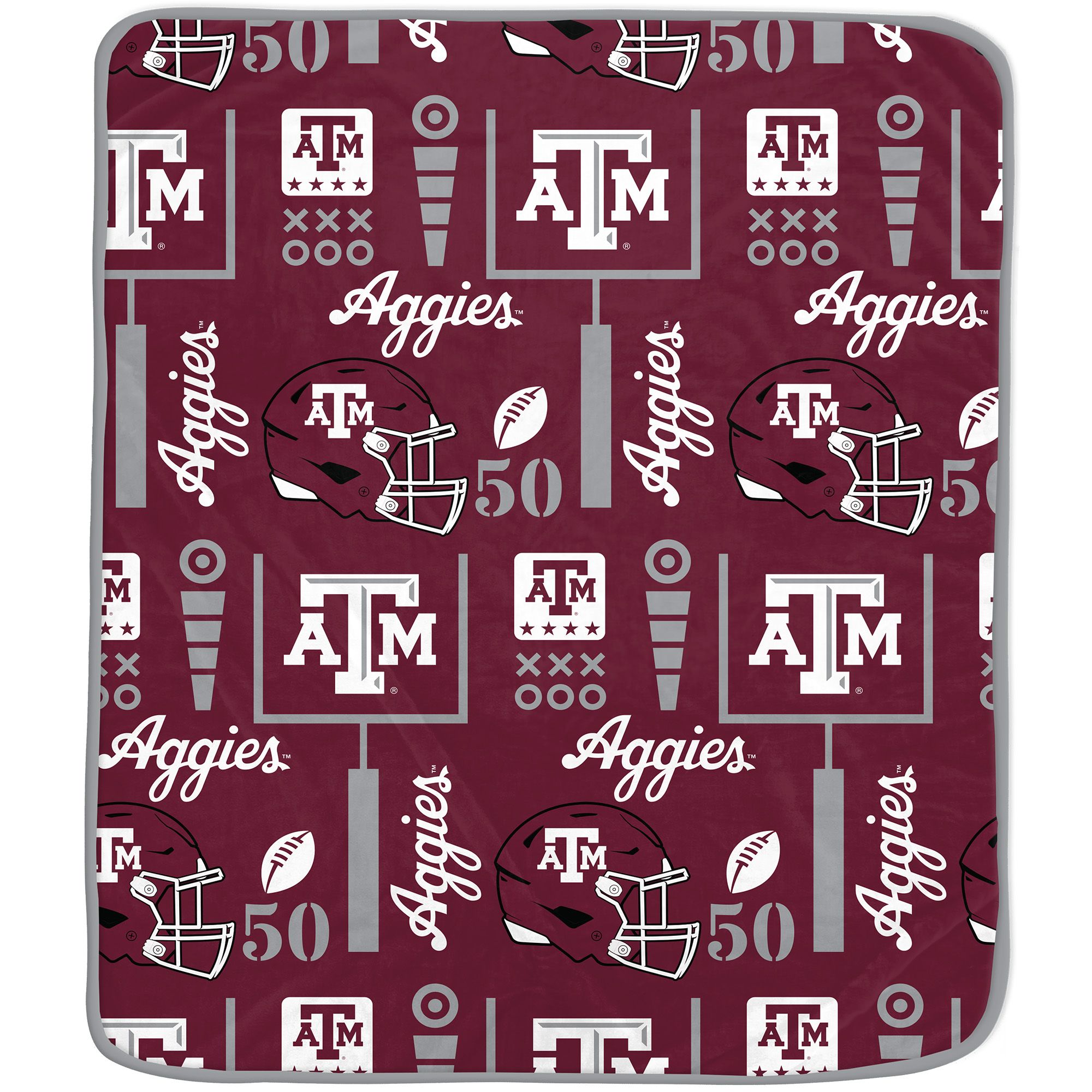 Pegasus Sports Texas A&amp;M Aggies Cozy Blanket