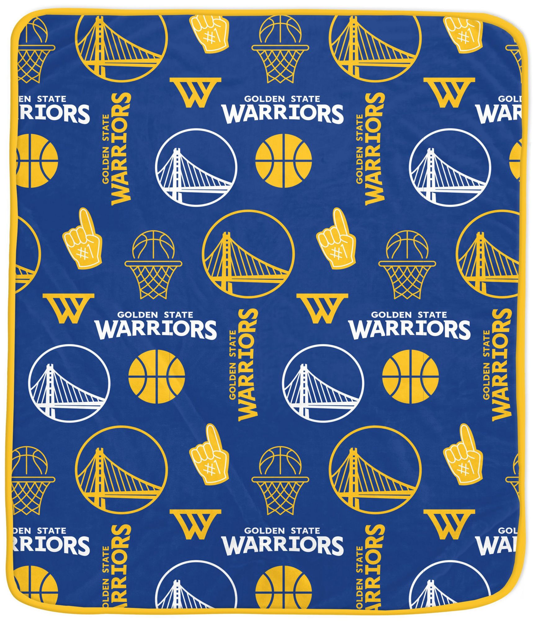 Pegasus Sports Golden State Warriors Cozy Blanket