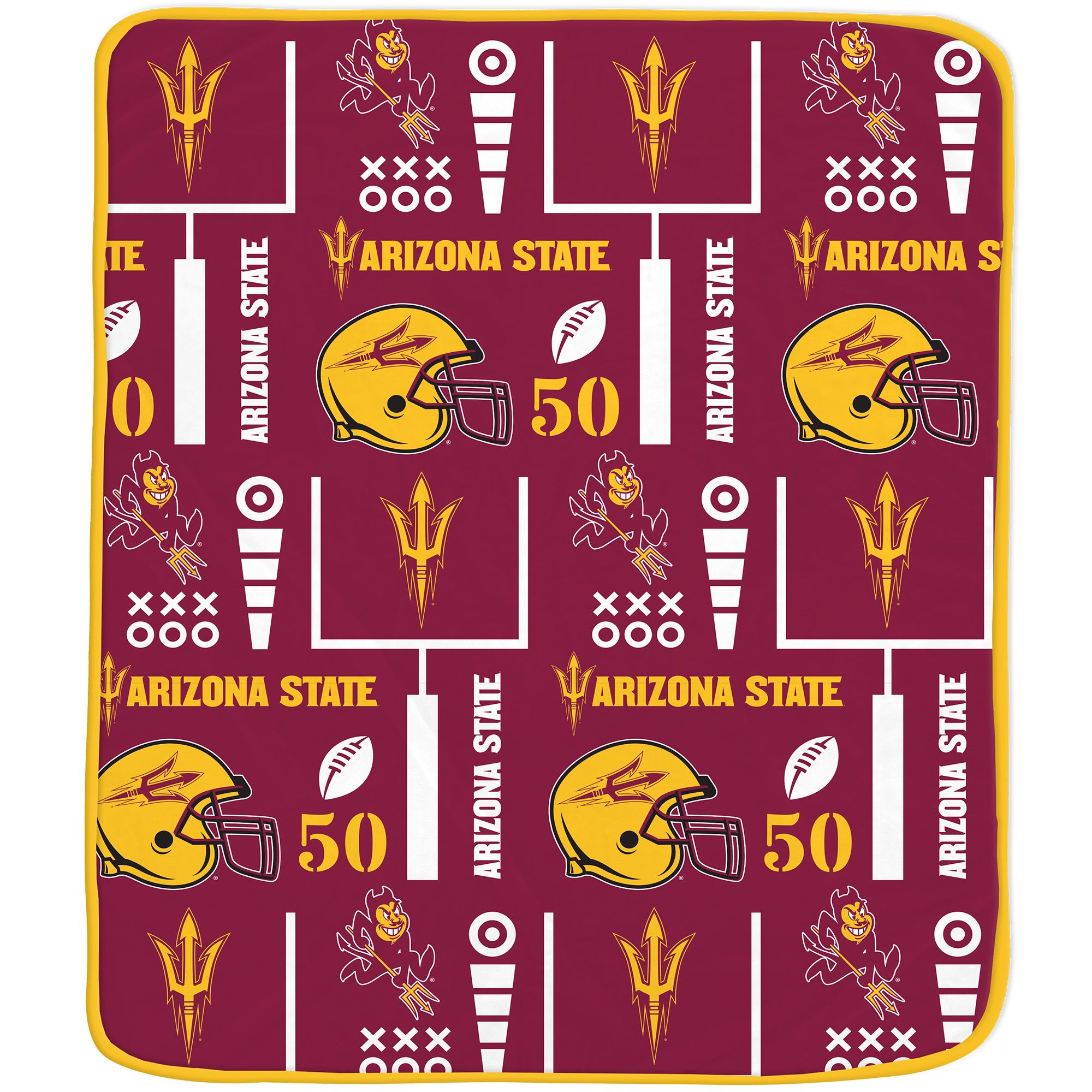 Pegasus Sports Arizona State Sun Devils Cozy Blanket