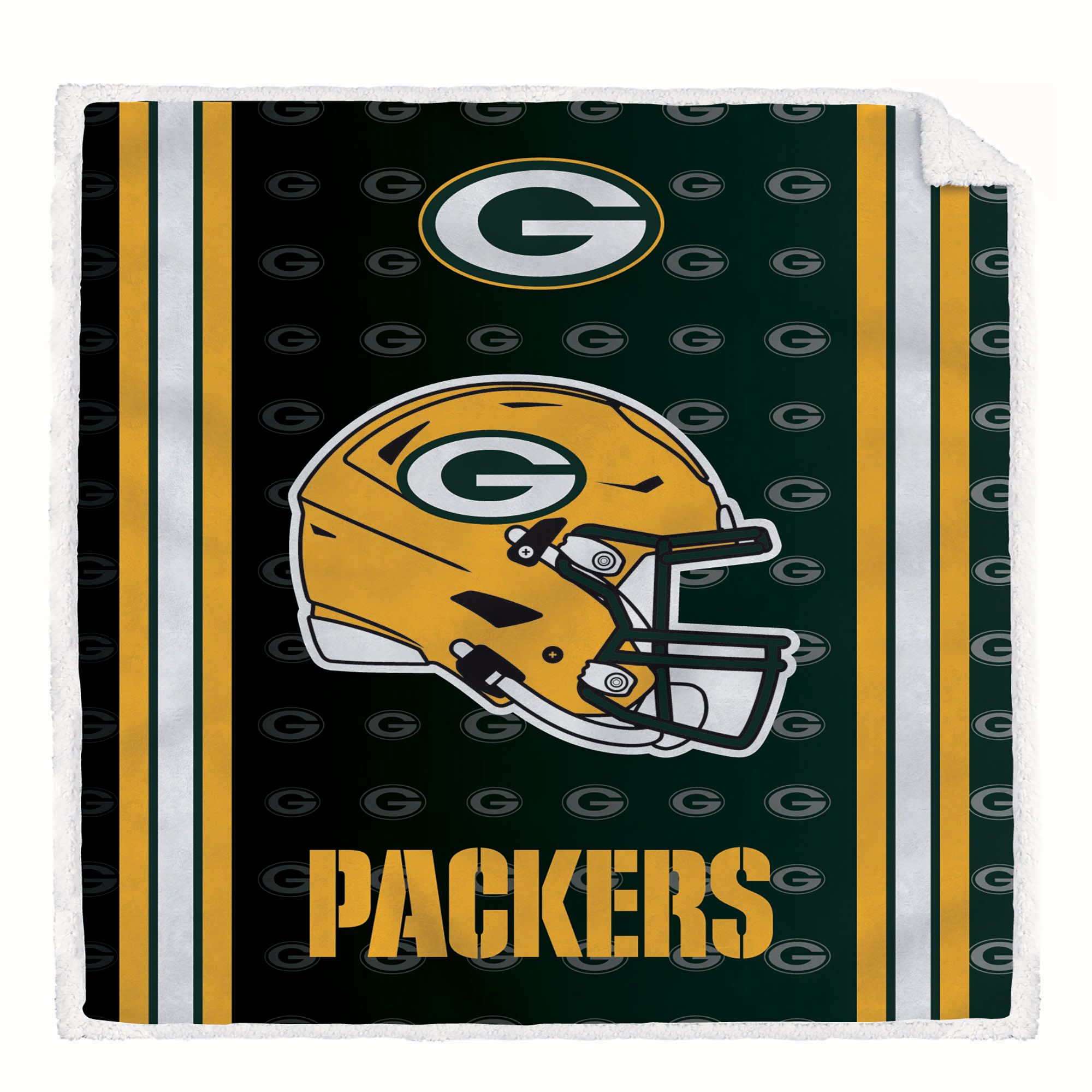 Pegasus Sports Green Bay Packers Sherpa Blanket