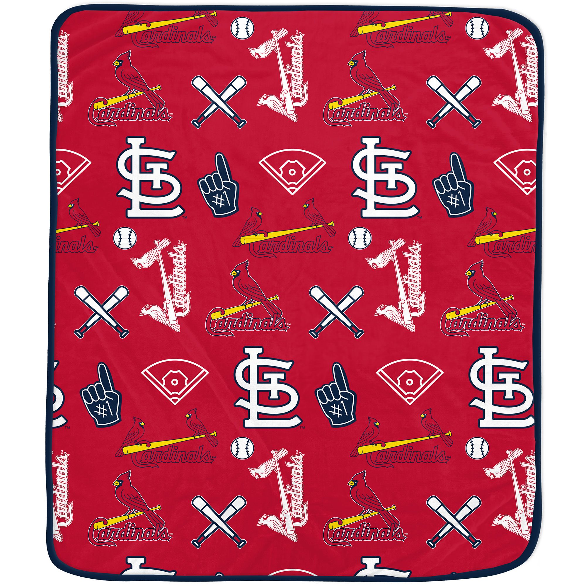 Pegasus Sports St. Louis Cardinals Cozy Blanket