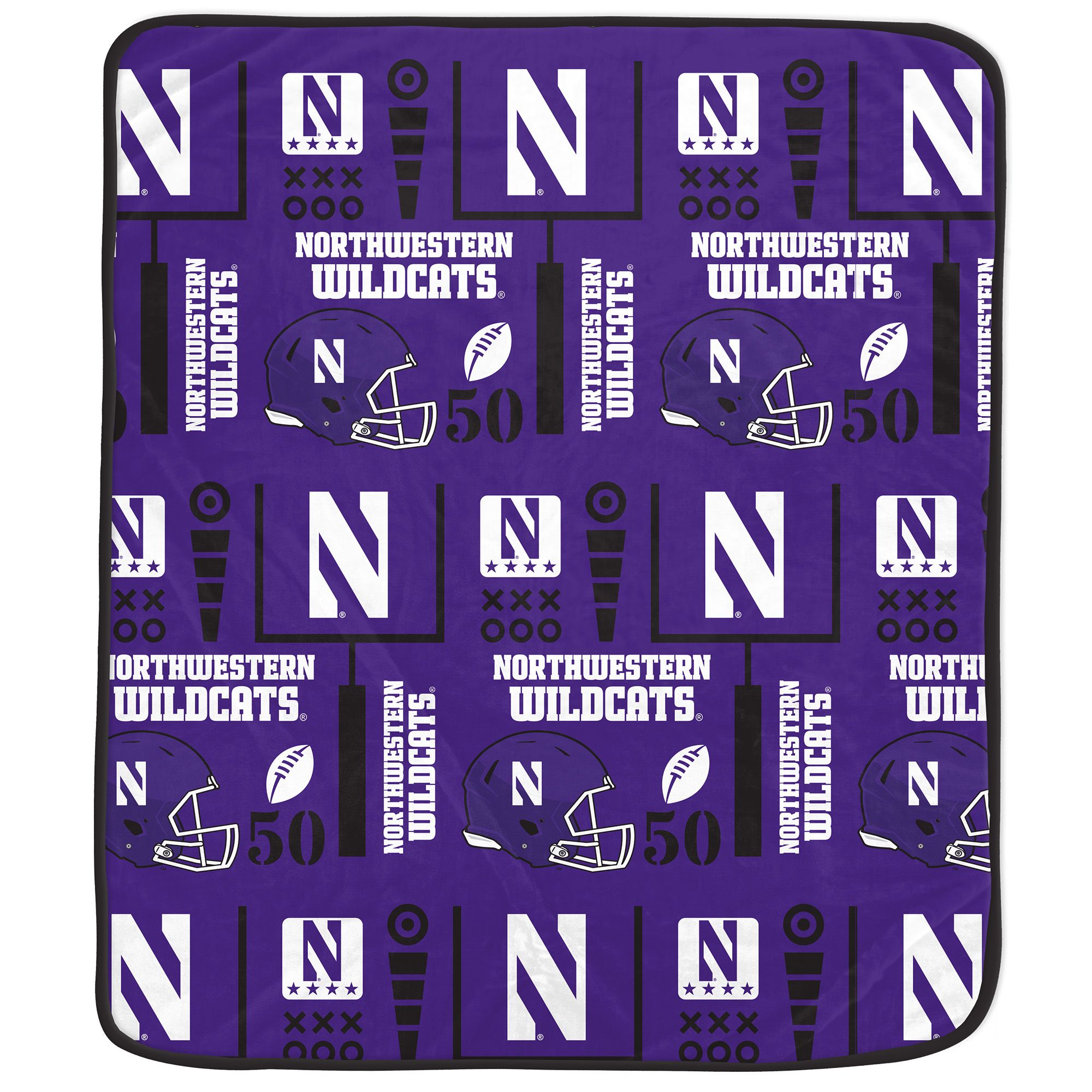 Pegasus Sports Northwestern Wildcats Promo Blanket