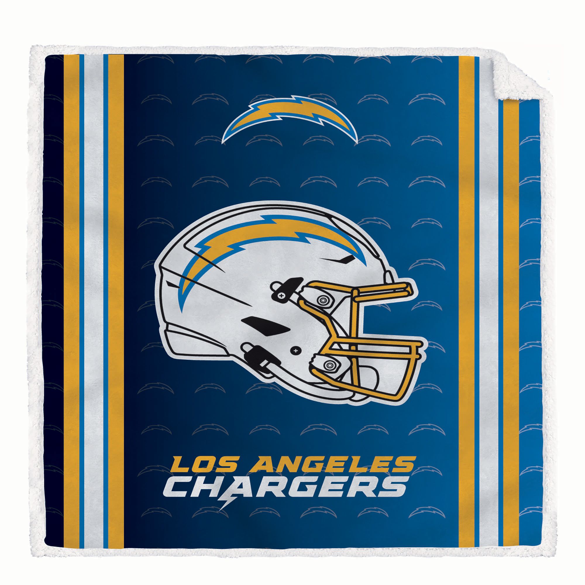 Pegasus Sports Los Angeles Chargers Sherpa Blanket