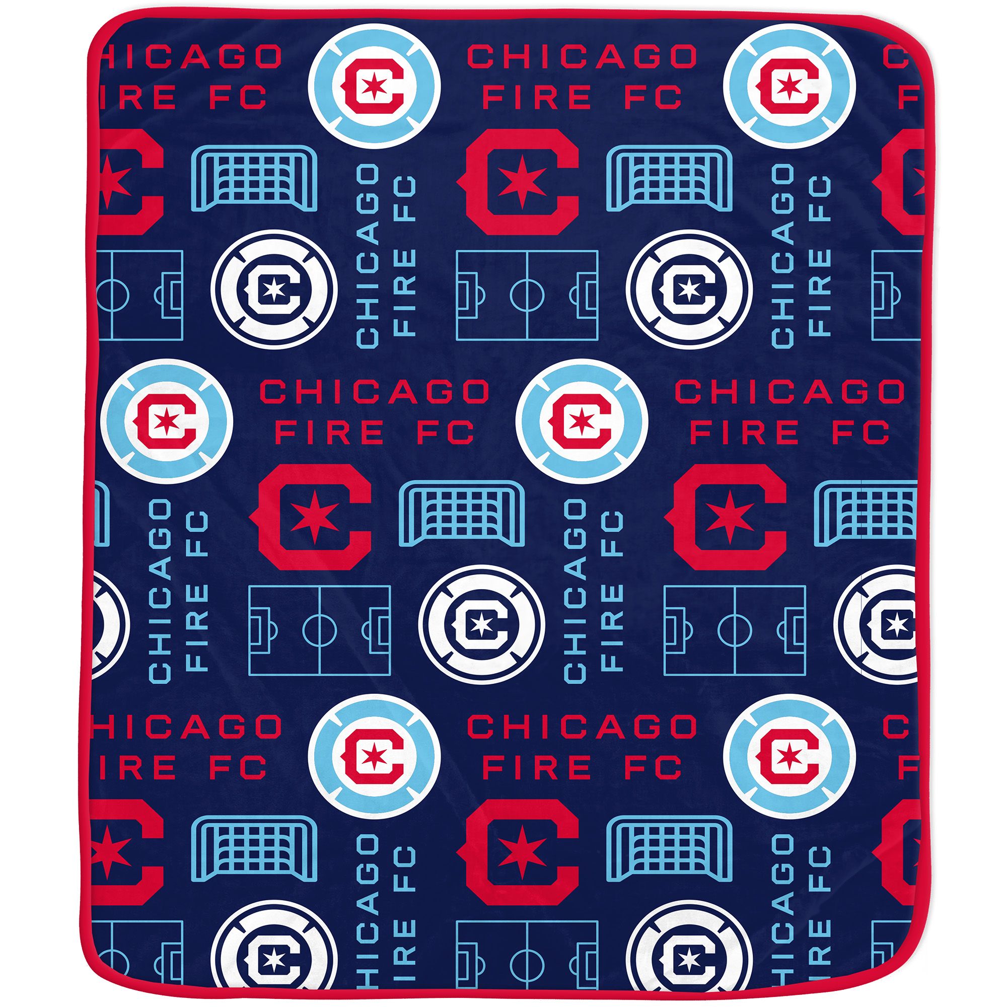 Pegasus Sports Chicago Fire FC Cozy Blanket
