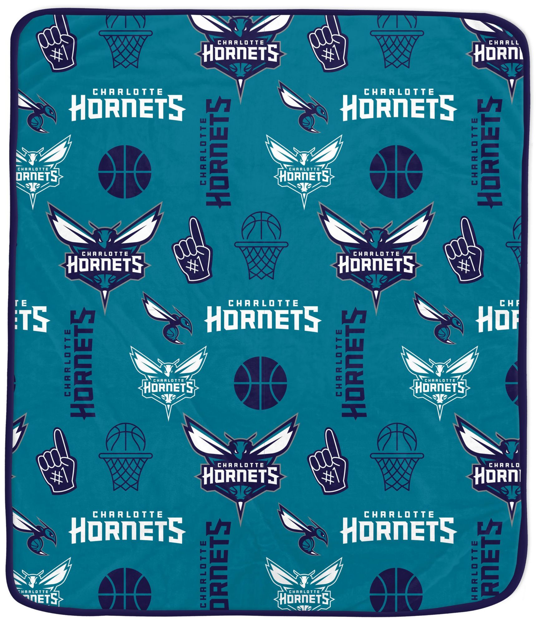 Pegasus Sports Charlotte Hornets Cozy Blanket