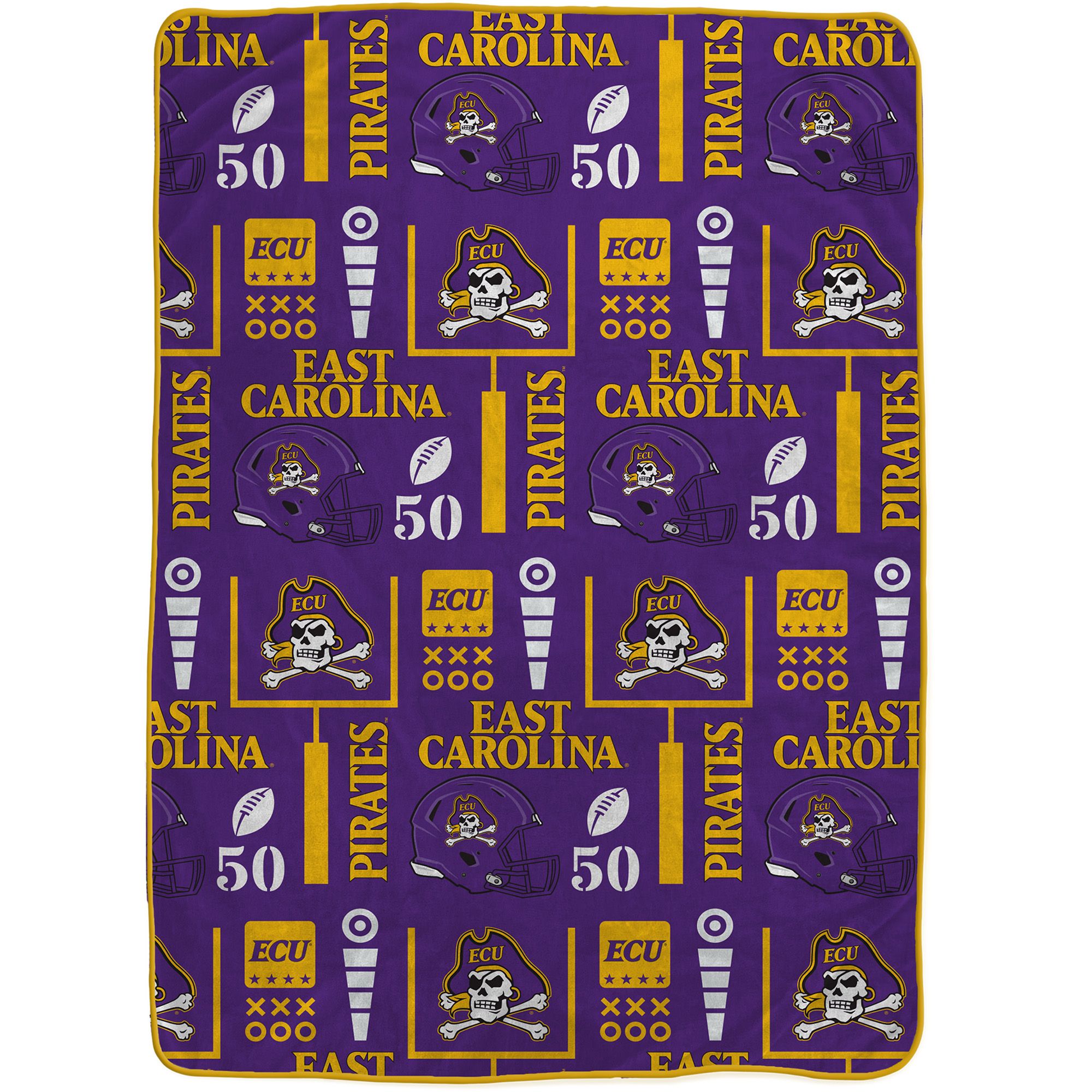 Pegasus Sports East Carolina Pirates Cozy Blanket