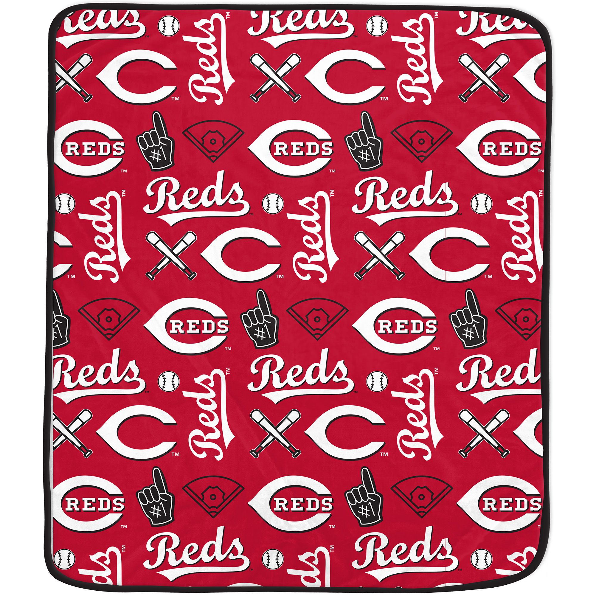 Pegasus Sports Cincinnati Reds Cozy Blanket