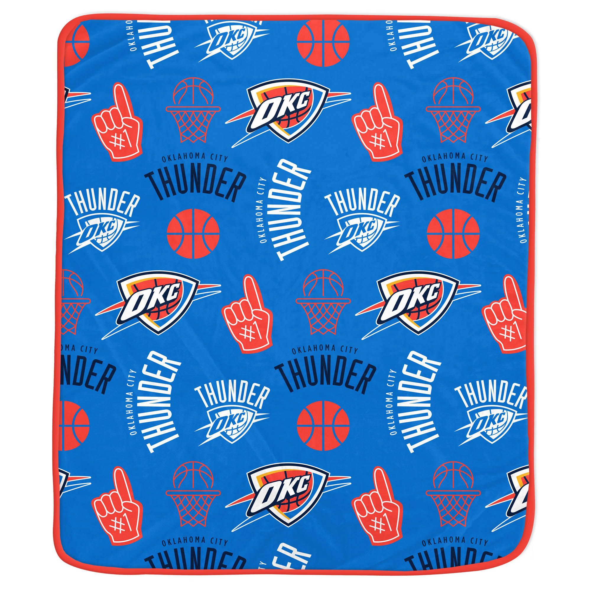 Pegasus Sports Oklahoma City Thunder Cozy Blanket
