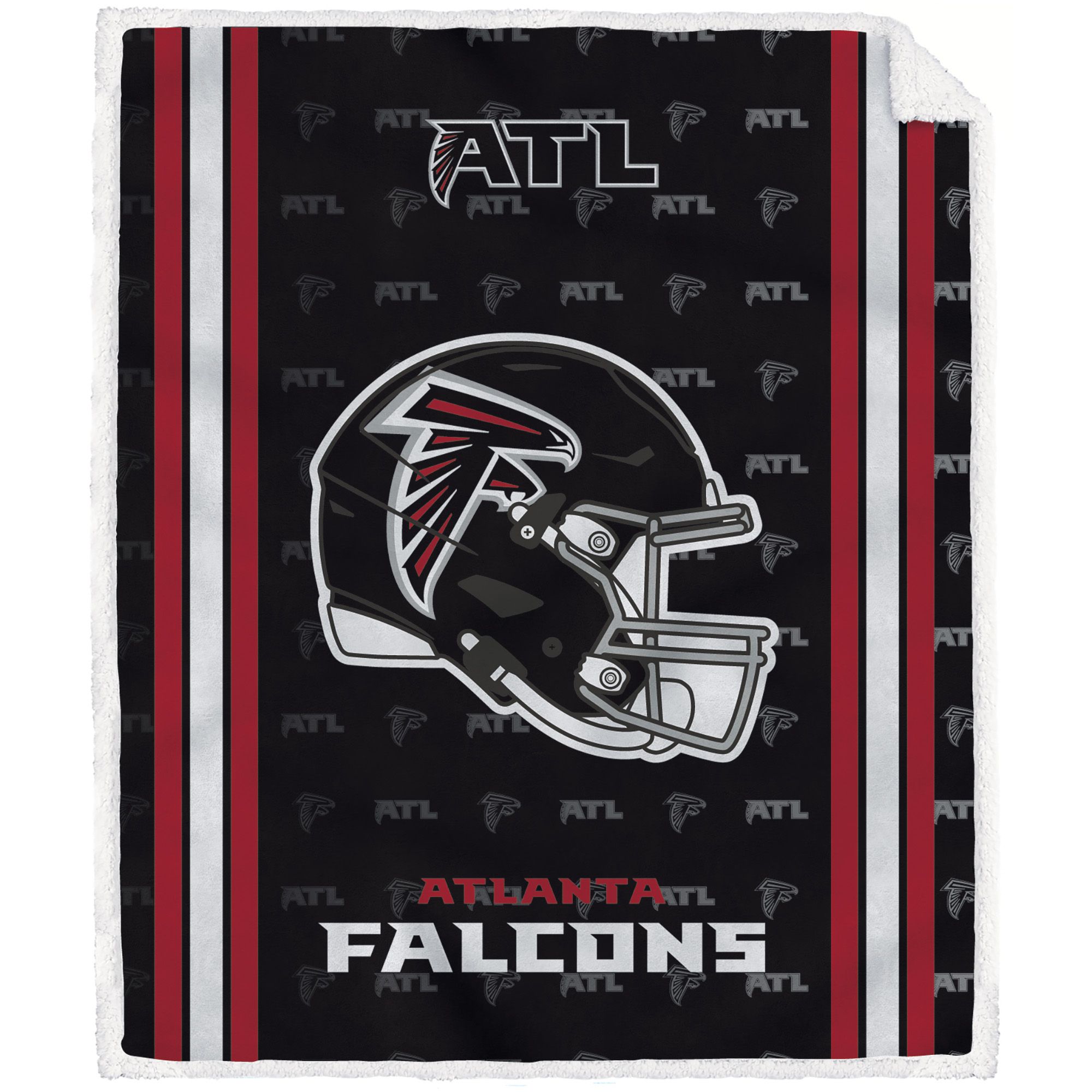 Pegasus Sports Atlanta Falcons Sherpa Blanket