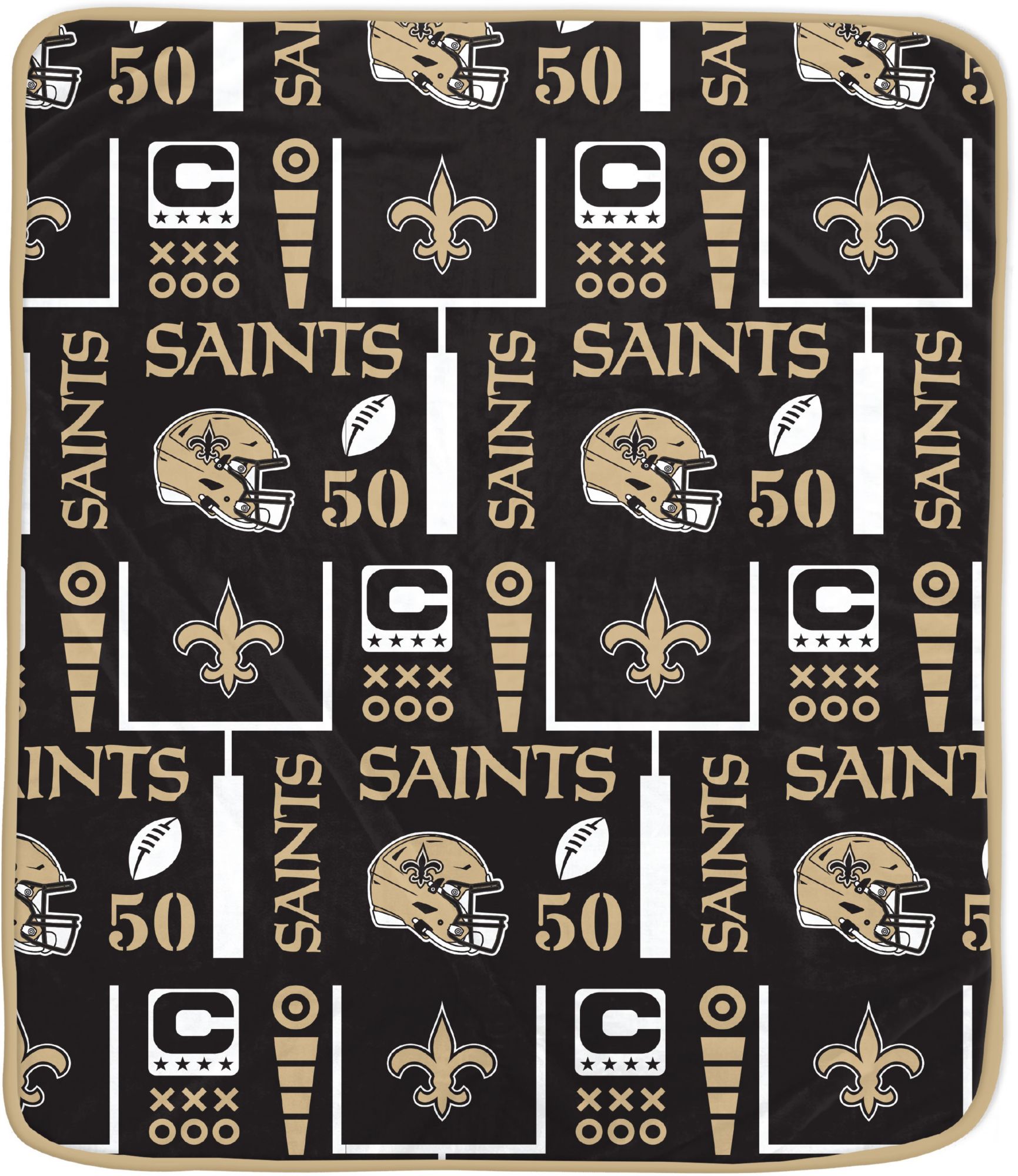 Pegasus Sports New Orleans Saints Cozy Blanket