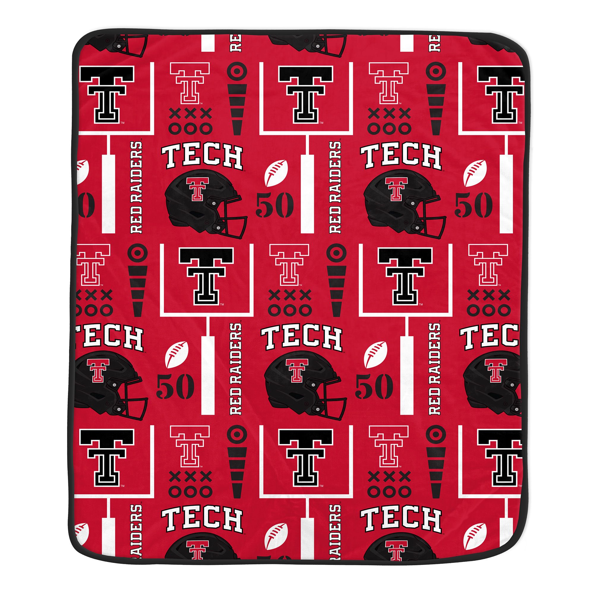 Pegasus Sports Texas Tech Red Raiders Cozy Blanket