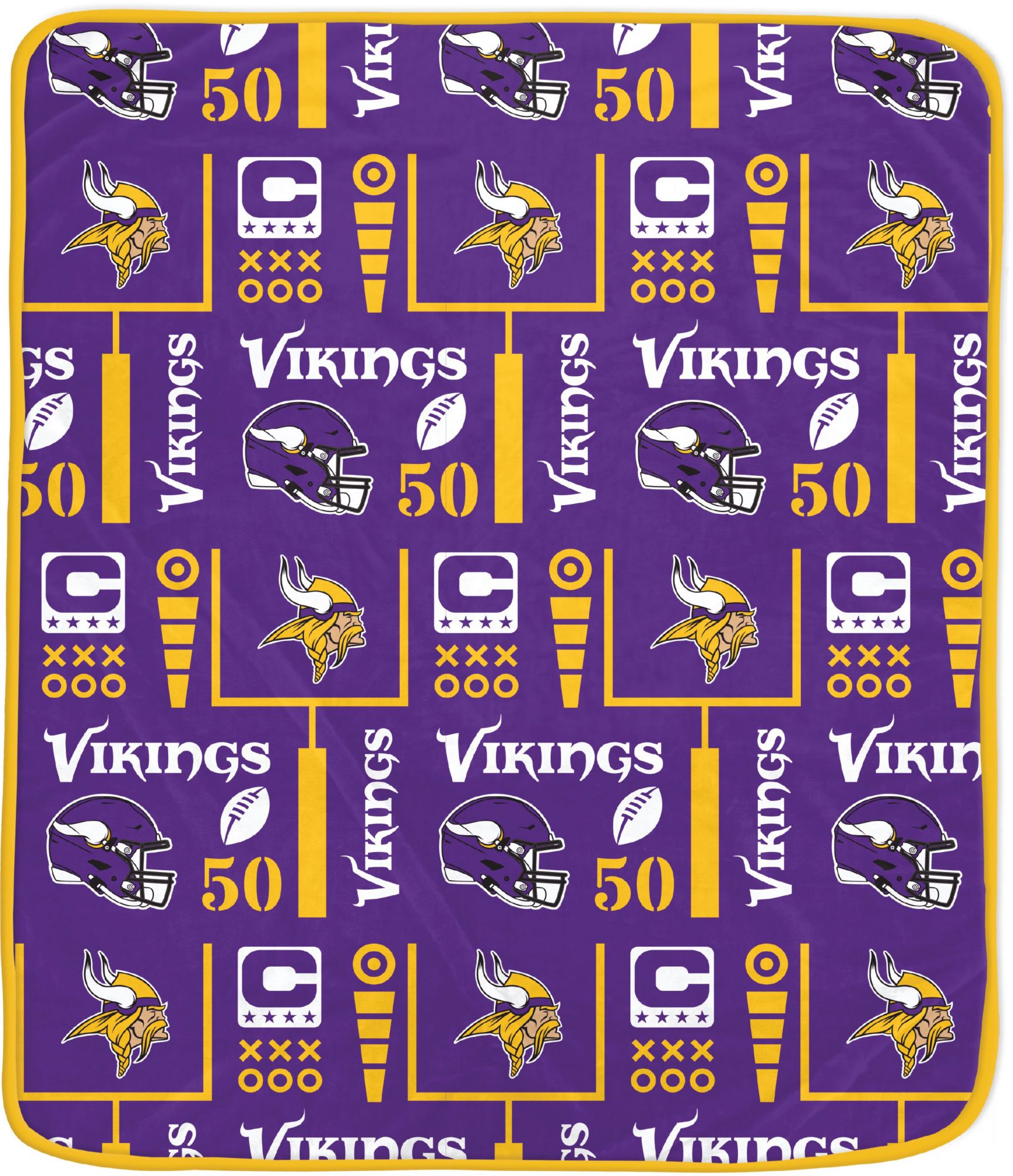 Pegasus Sports Minnesota Vikings Cozy Blanket