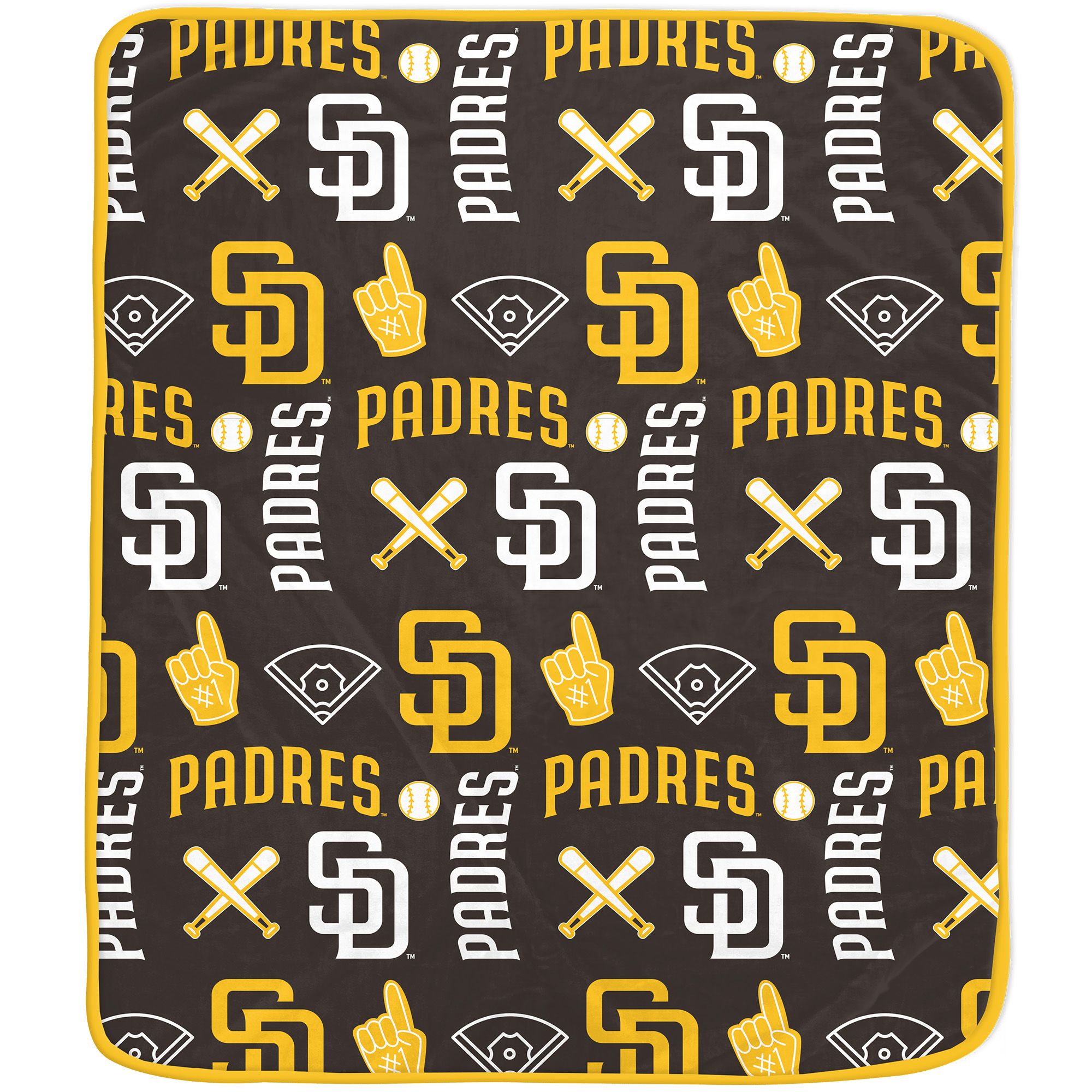 Pegasus Sports San Diego Padres Cozy Blanket