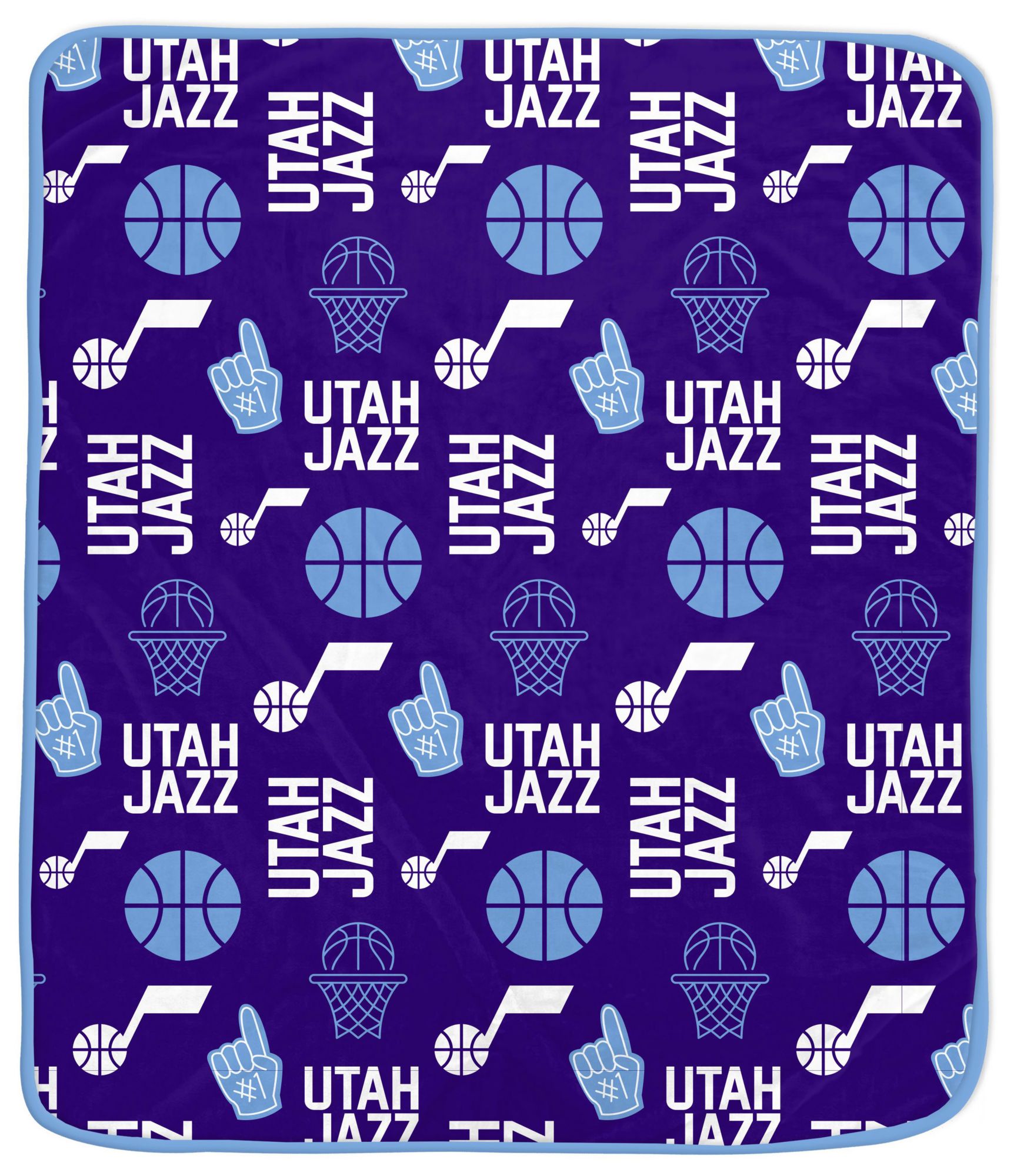 Pegasus Sports Utah Jazz Cozy Blanket