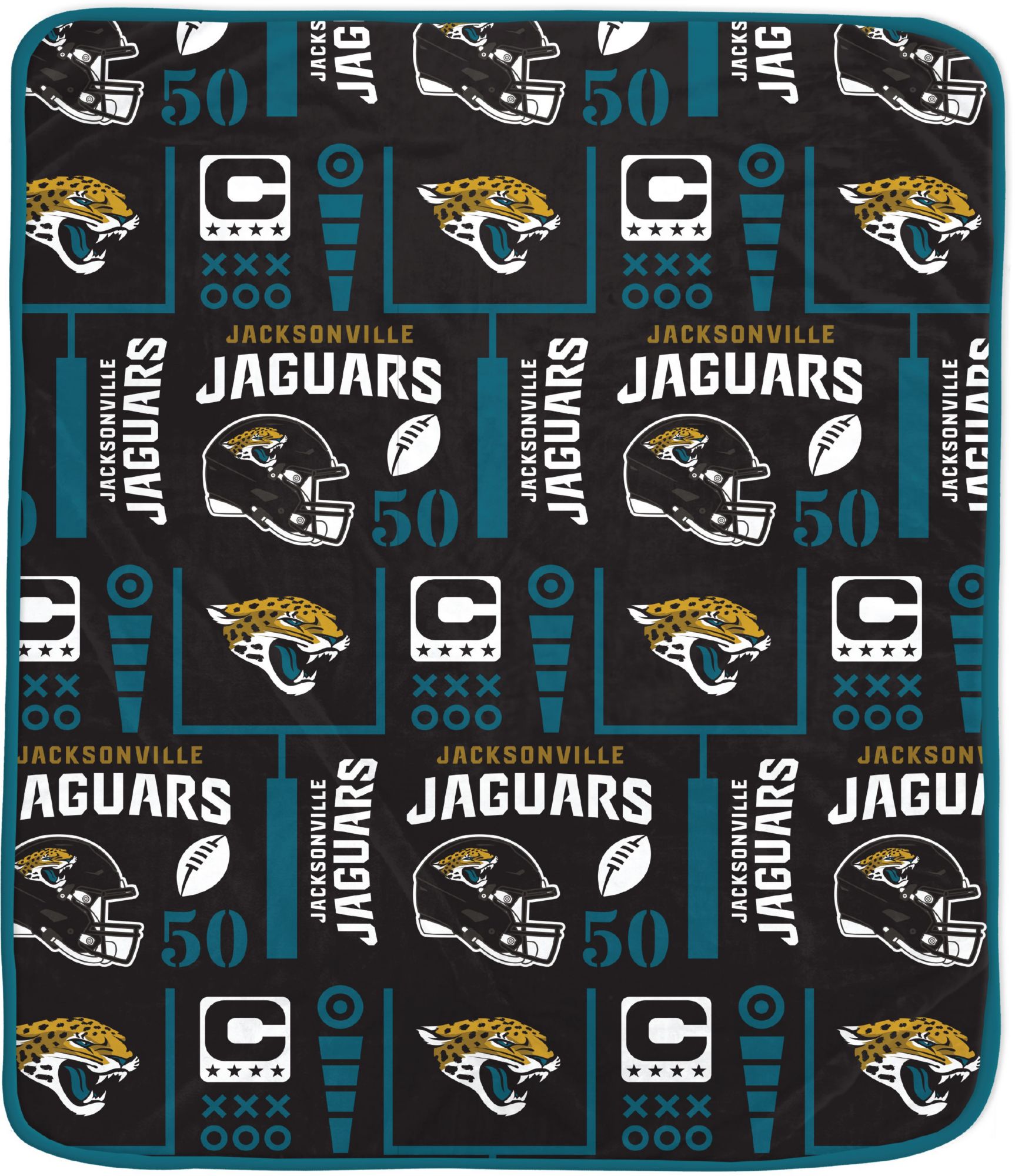 Pegasus Sports Jacksonville Jaguars Cozy Blanket