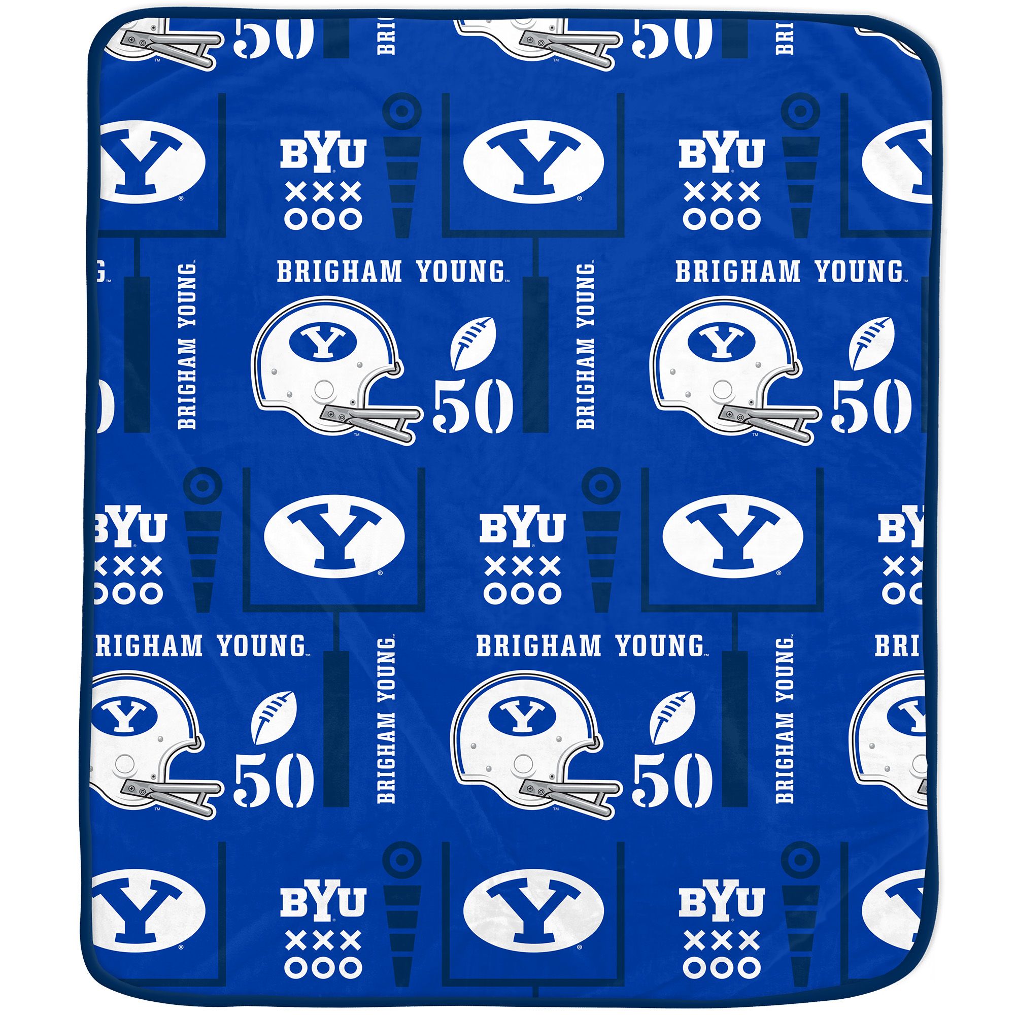 Pegasus Sports Brigham Young Cougars Cozy Blanket