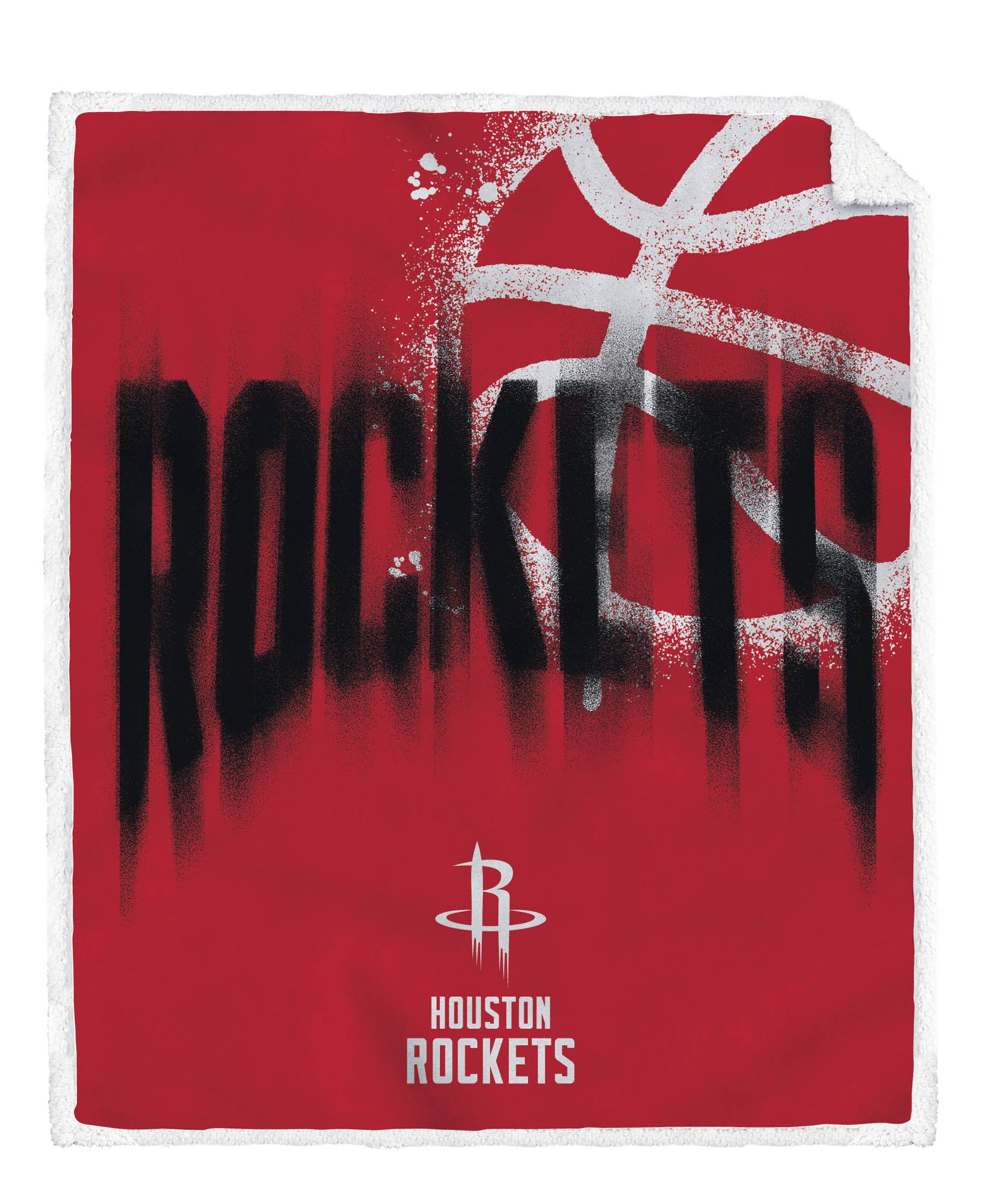Pegasus Sports Adult Houston Rockets Worn With Obsession End Of An Era Blanket