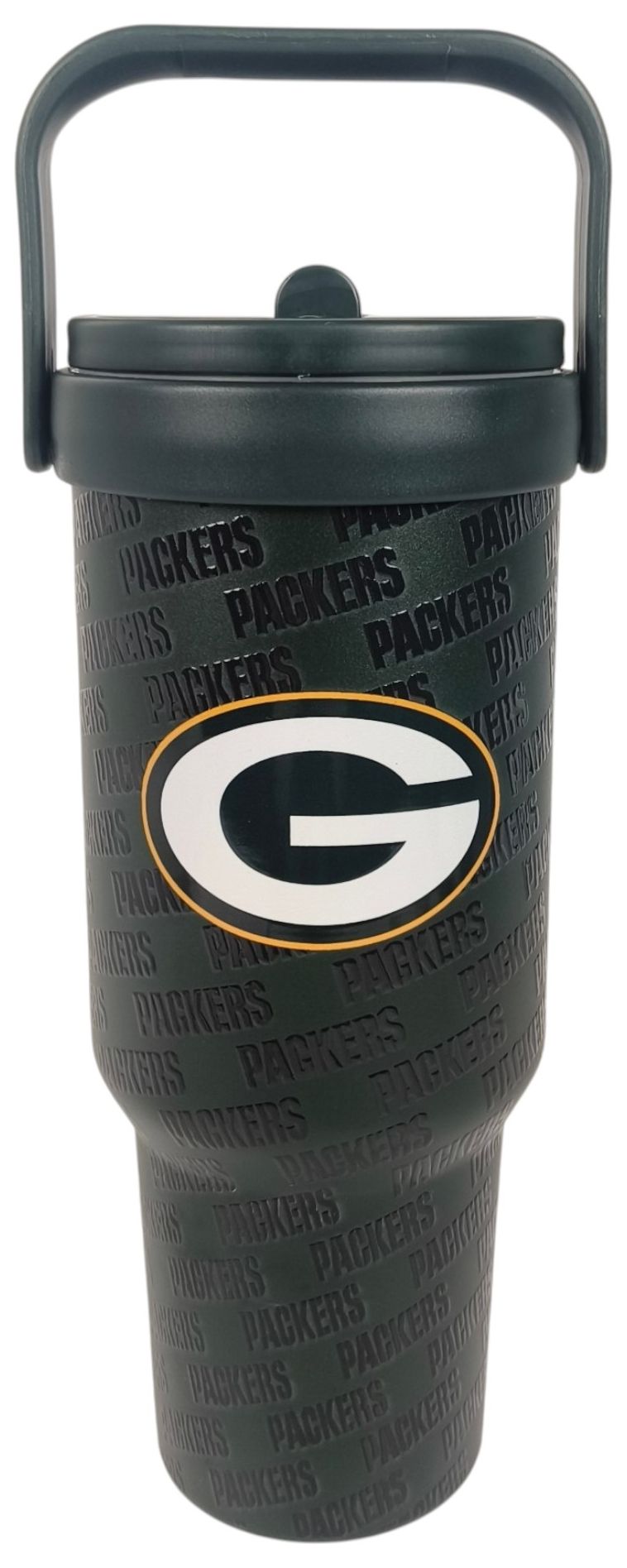 Pegasus Sports Green Bay Packers Green 40 oz. Logo Wordmark Tumbler