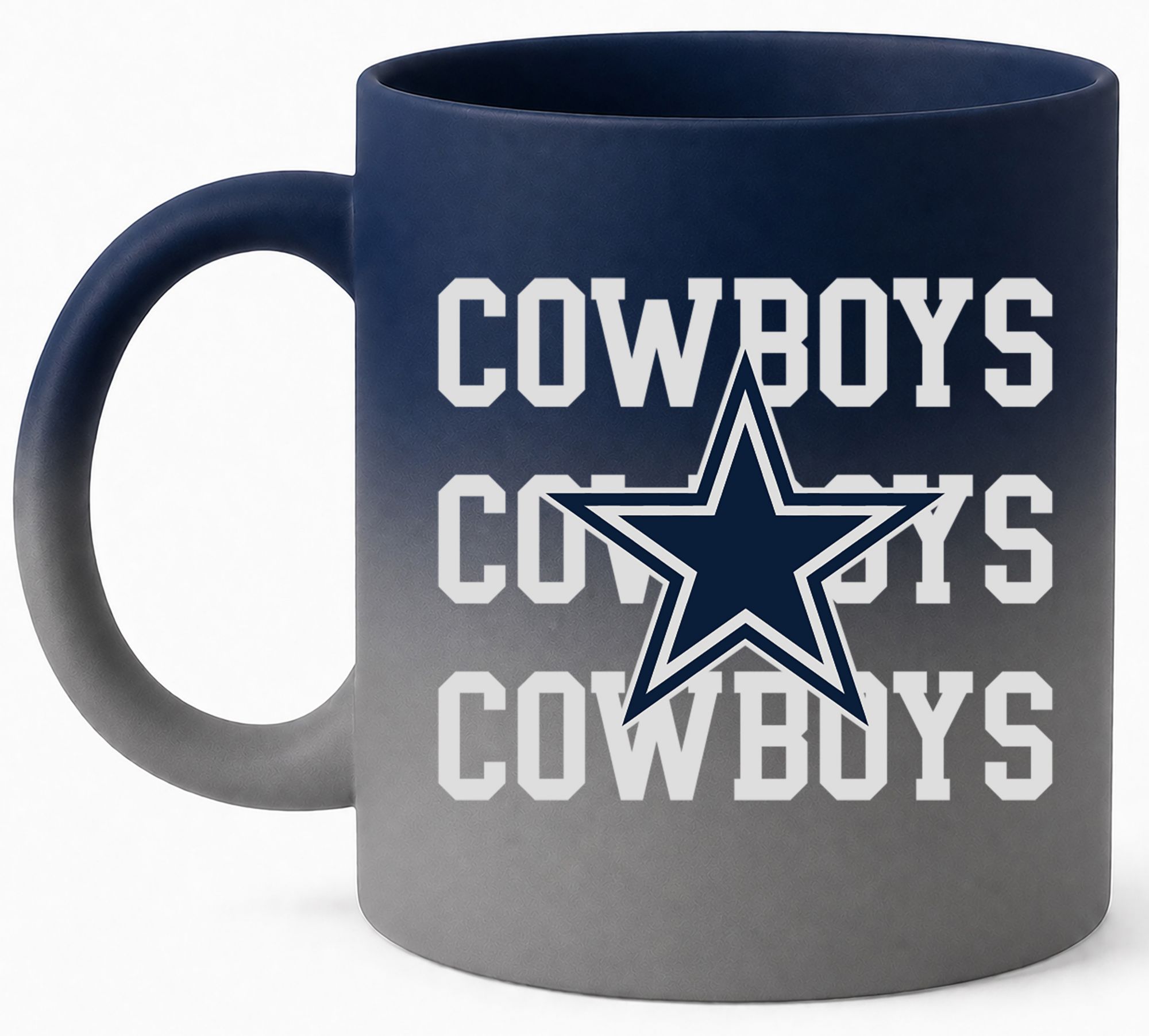 Pegasus Sports Dallas Cowboys Blue 16 oz. Soft Touch Mug