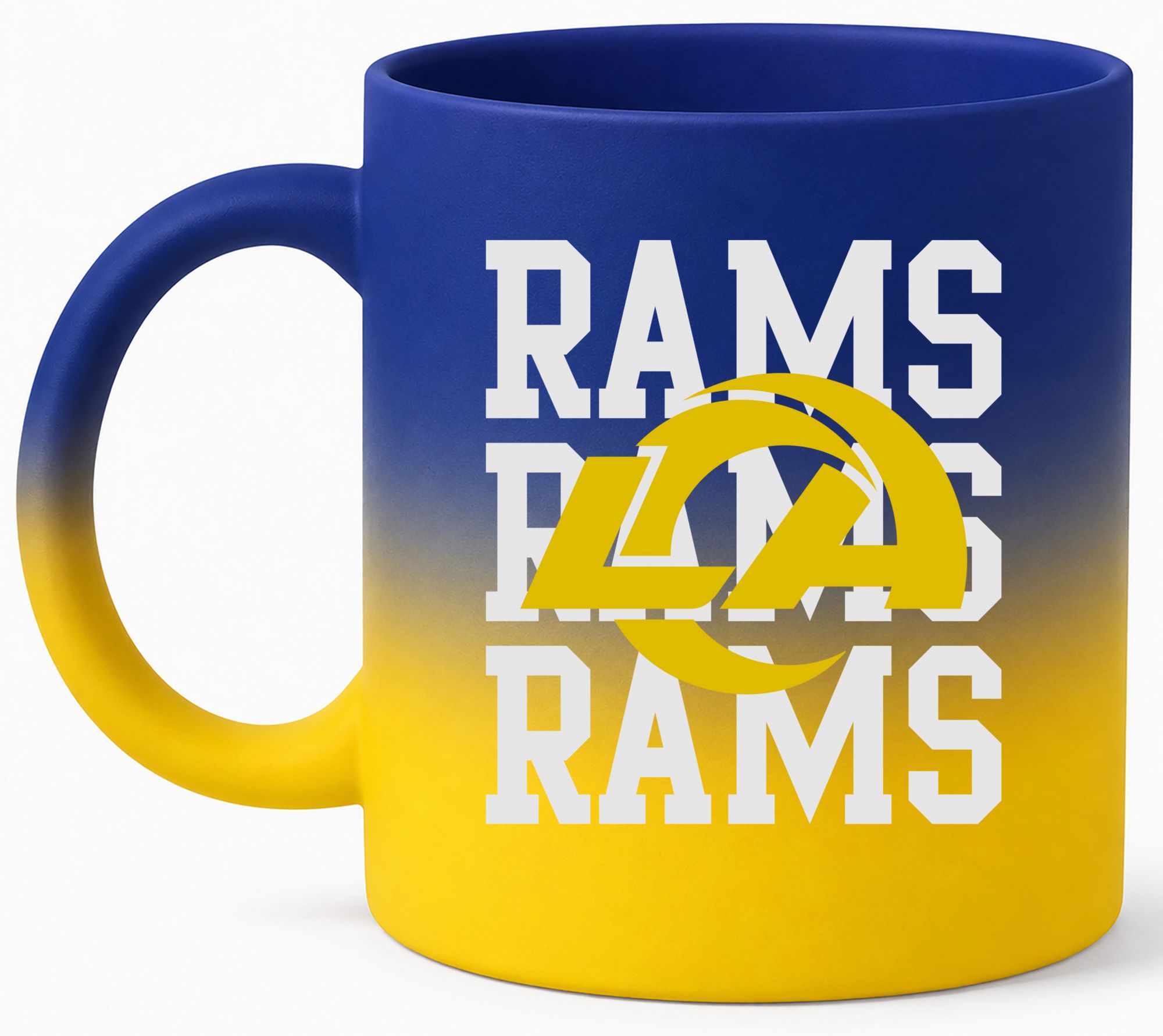 Pegasus Sports Los Angeles Rams Blue 16 oz. Soft Touch Mug