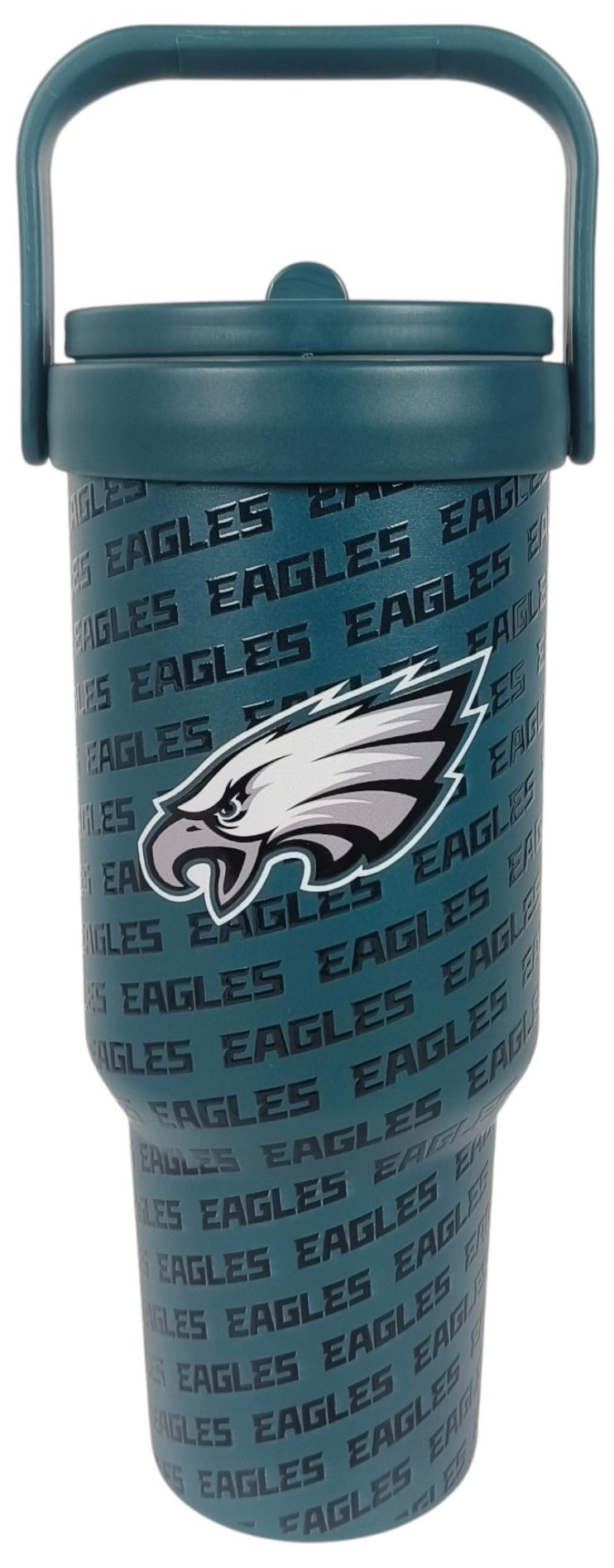 Pegasus Sports Philadelphia Eagles Green 40 oz. Logo Wordmark Tumbler