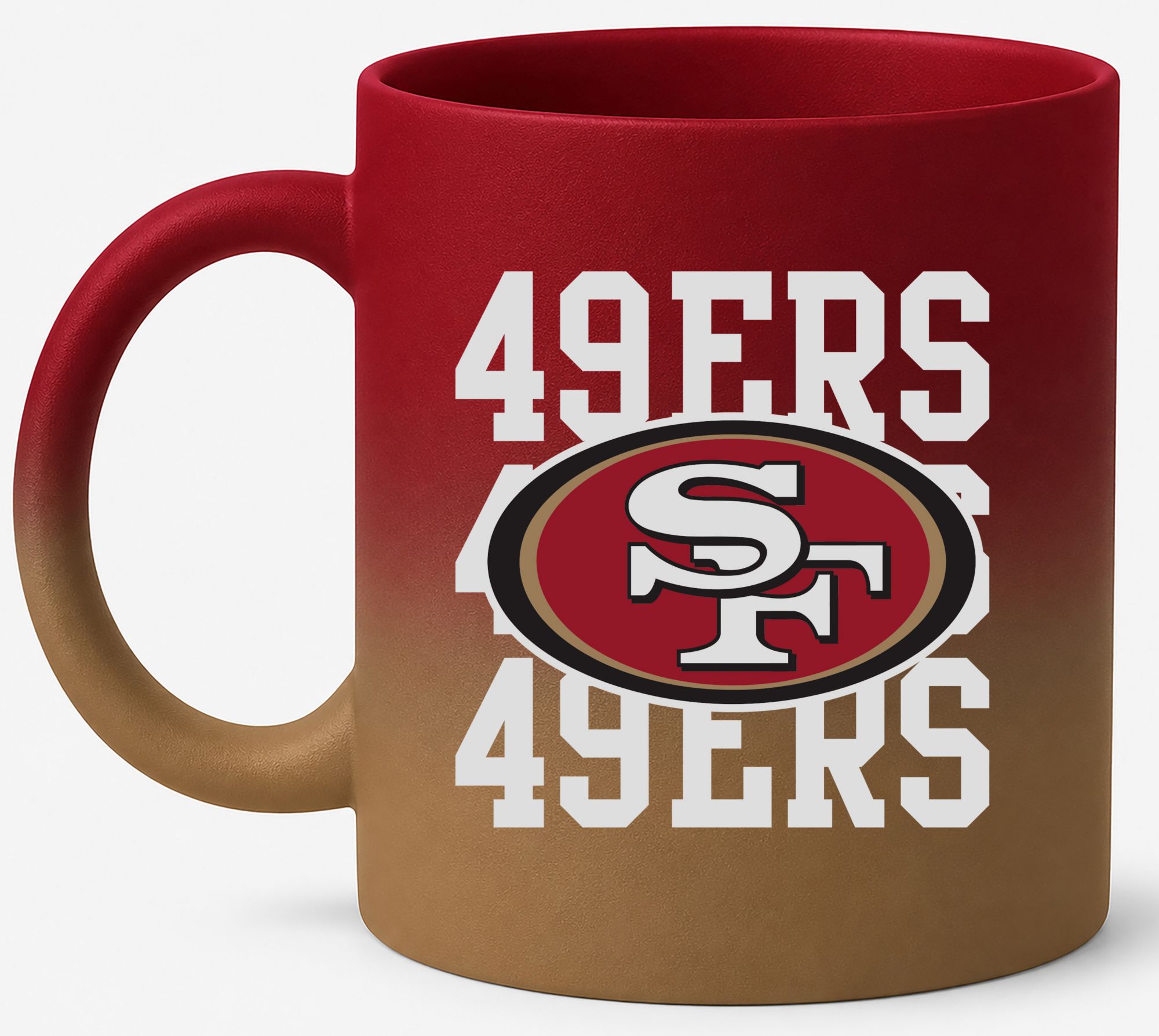 Pegasus Sports San Francisco 49ers Red 16 oz. Soft Touch Mug
