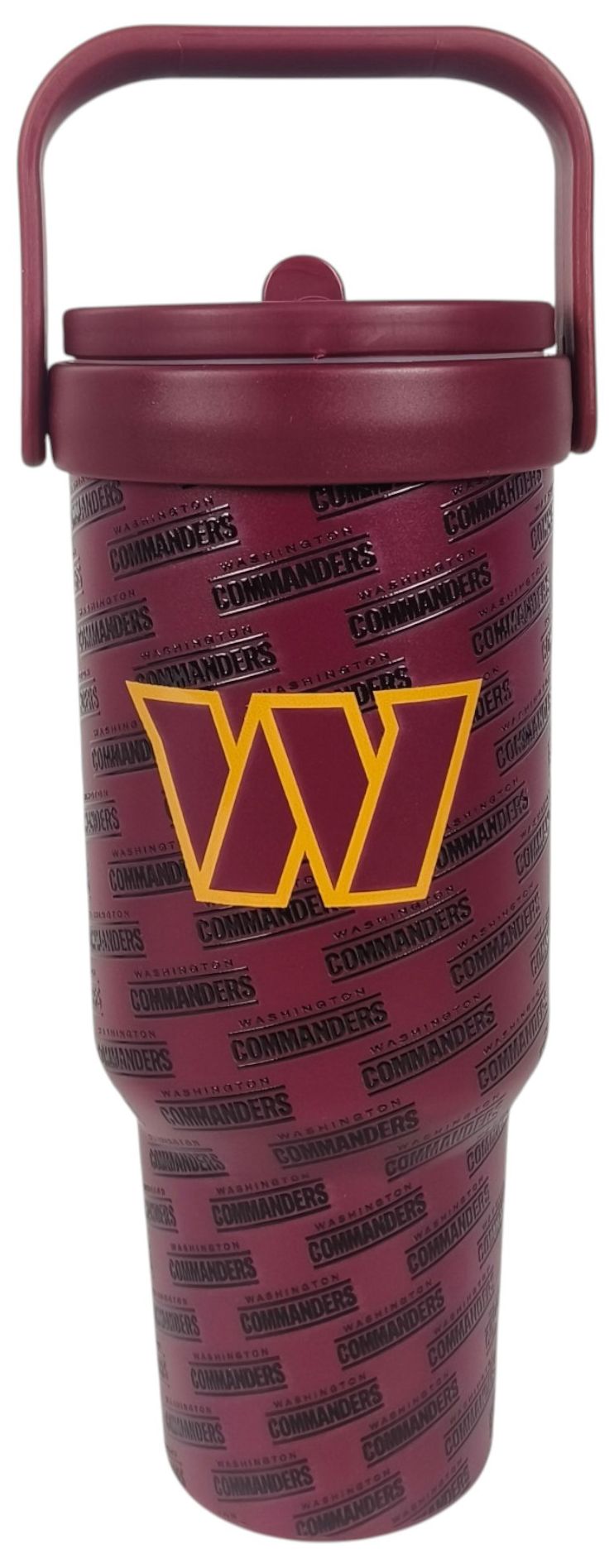 Pegasus Sports Washington Commanders Burgundy 40 oz. Logo Wordmark Tumbler