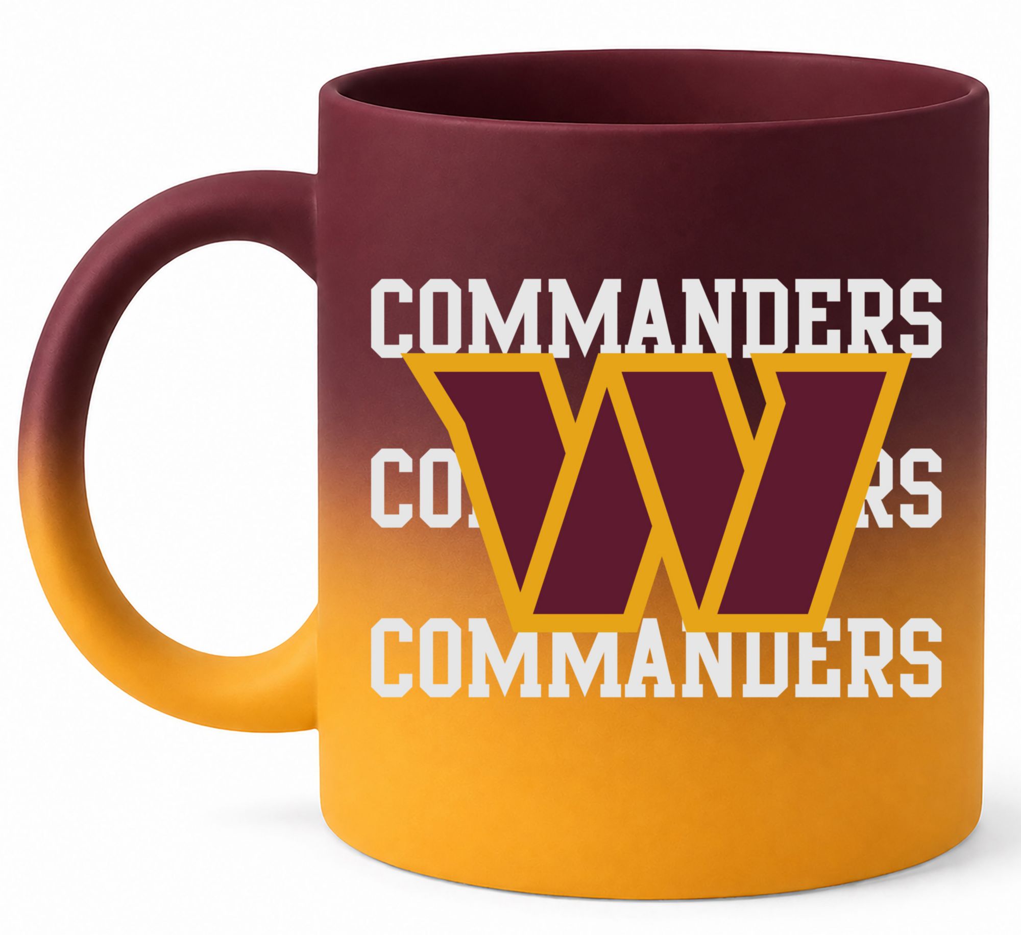 Pegasus Sports Washington Commanders Burgundy 16 oz. Soft Touch Mug