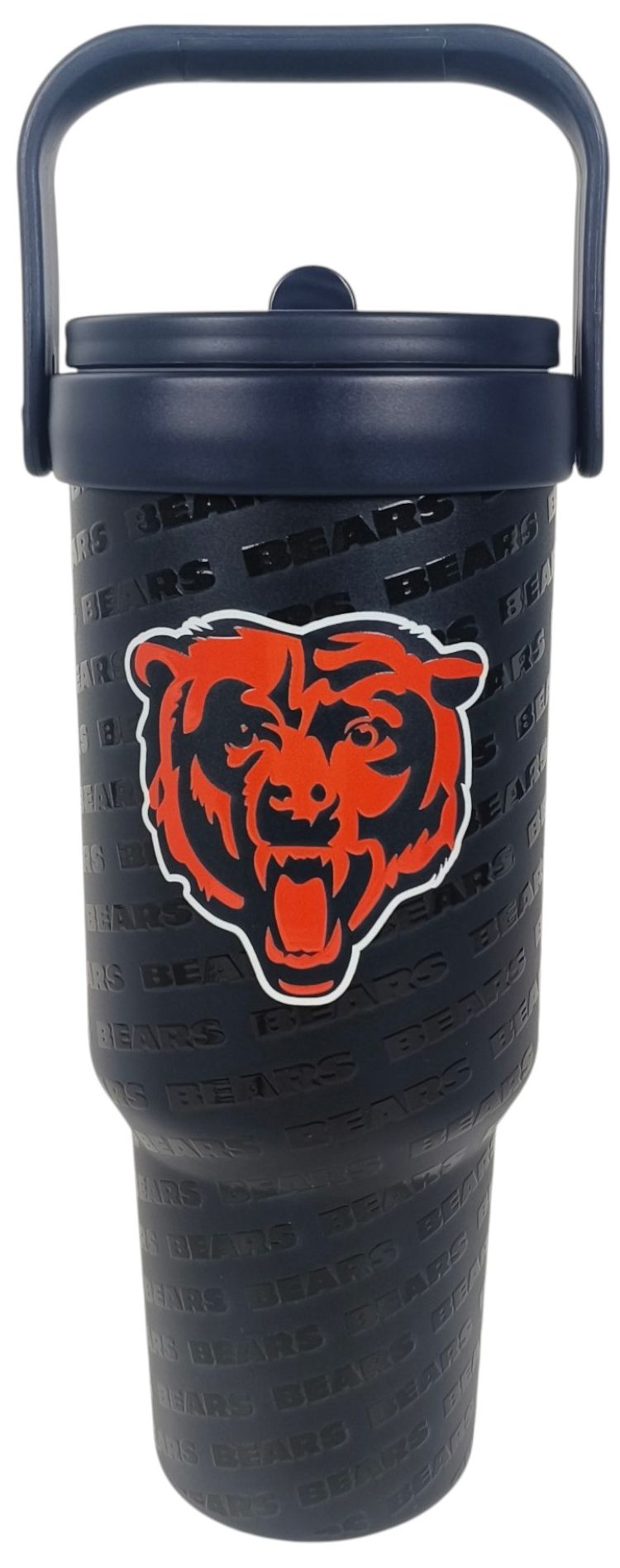 Pegasus Sports Chicago Bears Blue 40 oz. Logo Wordmark Tumbler