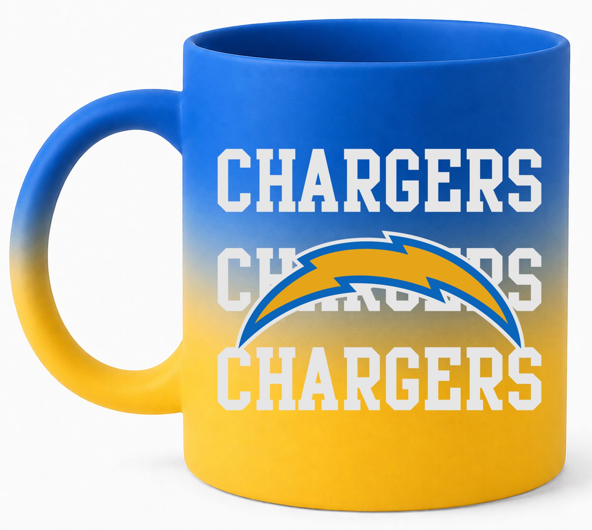 Pegasus Sports Los Angeles Chargers Blue 16 oz. Soft Touch Mug