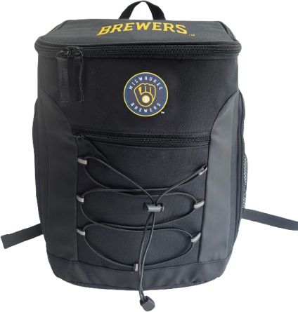Pegasus Sports Adult Milwaukee Brewers Multi Captain Cooler Backpack