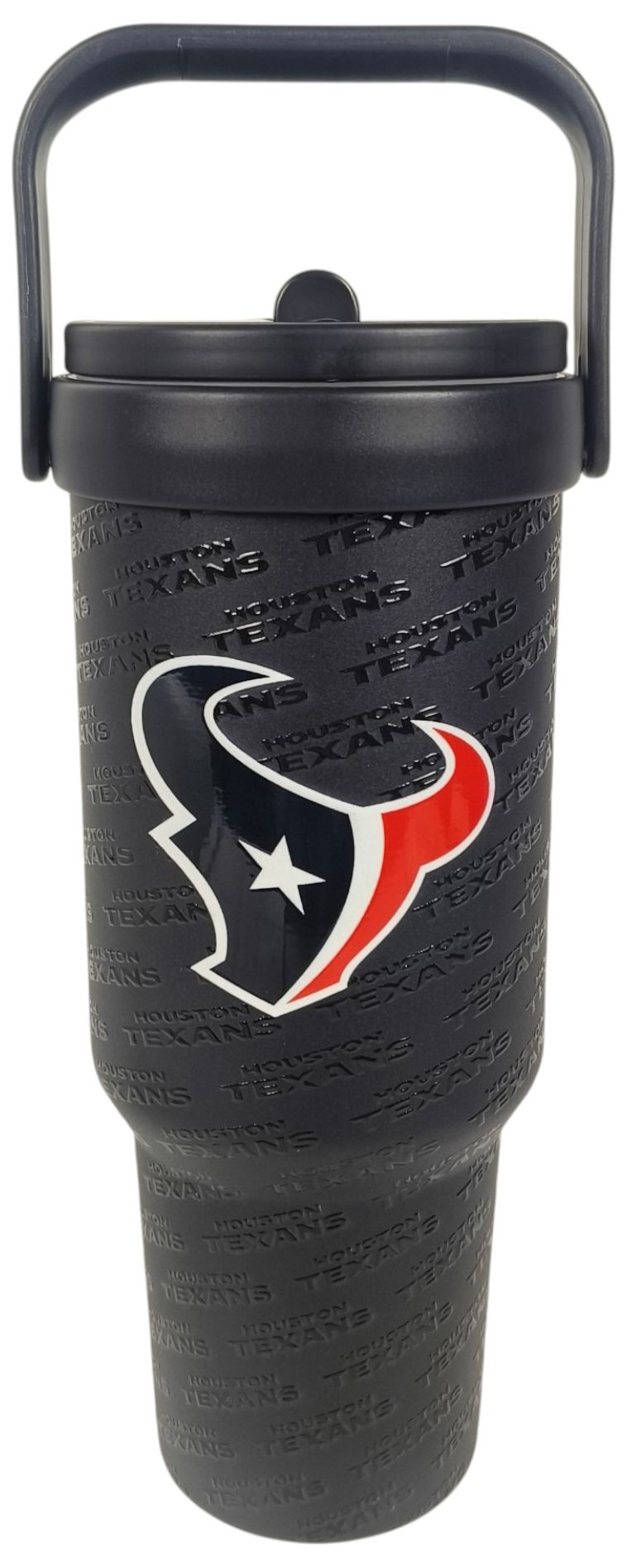 Pegasus Sports Houston Texans Blue 40 oz. Logo Wordmark Tumbler