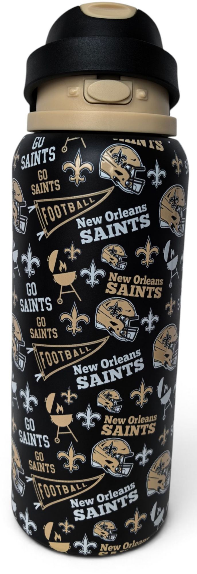 Pegasus Sports New Orleans Saints Gold 32 oz. Gameday Sipper