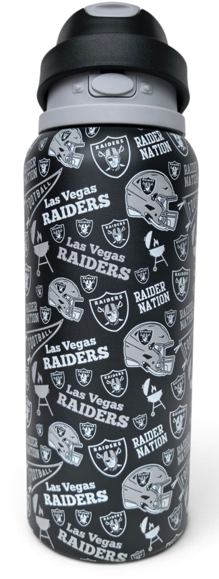 Pegasus Sports Las Vegas Raiders Black 32 oz. Gameday Sipper