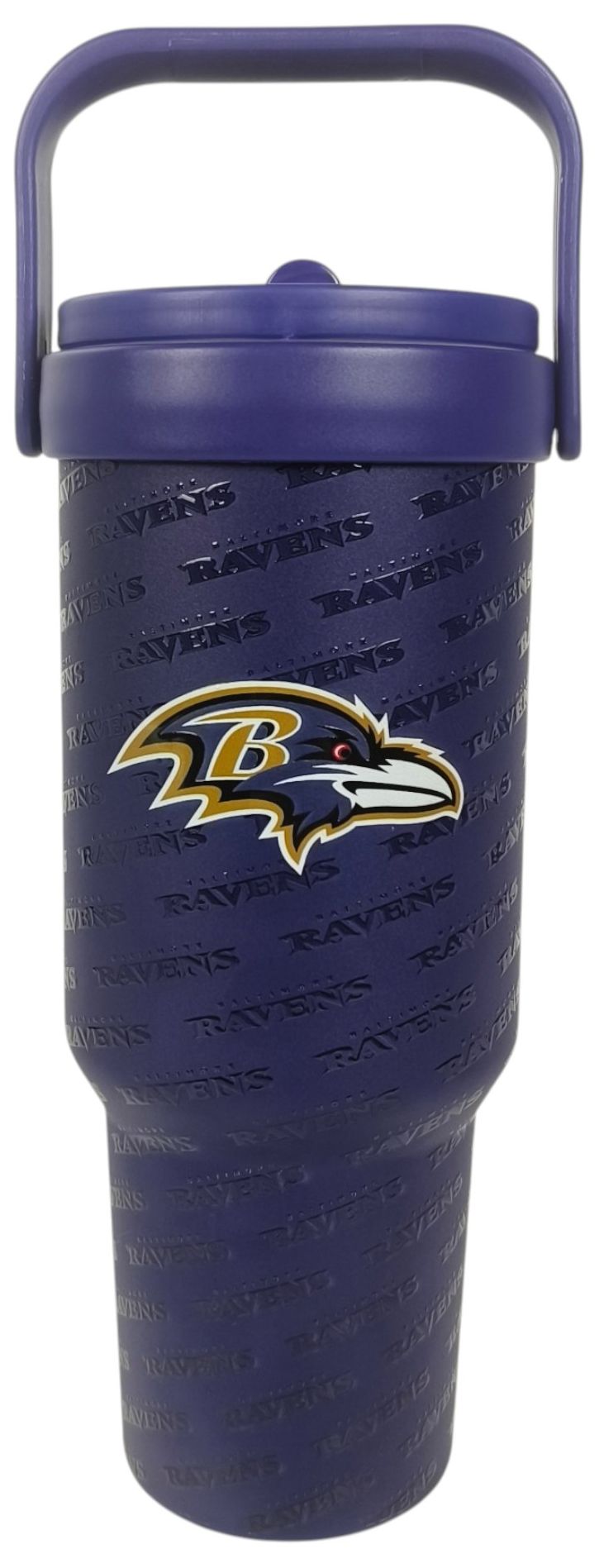 Pegasus Sports Baltimore Ravens Purple 40 oz. Logo Wordmark Tumbler