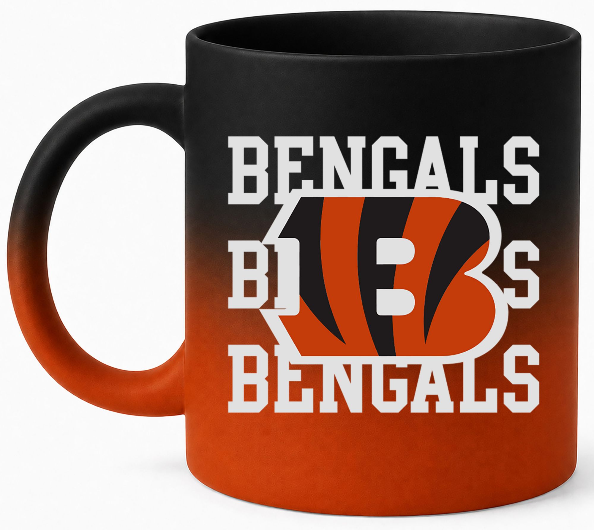 Pegasus Sports Cincinnati Bengals Orange 16 oz. Soft Touch Mug