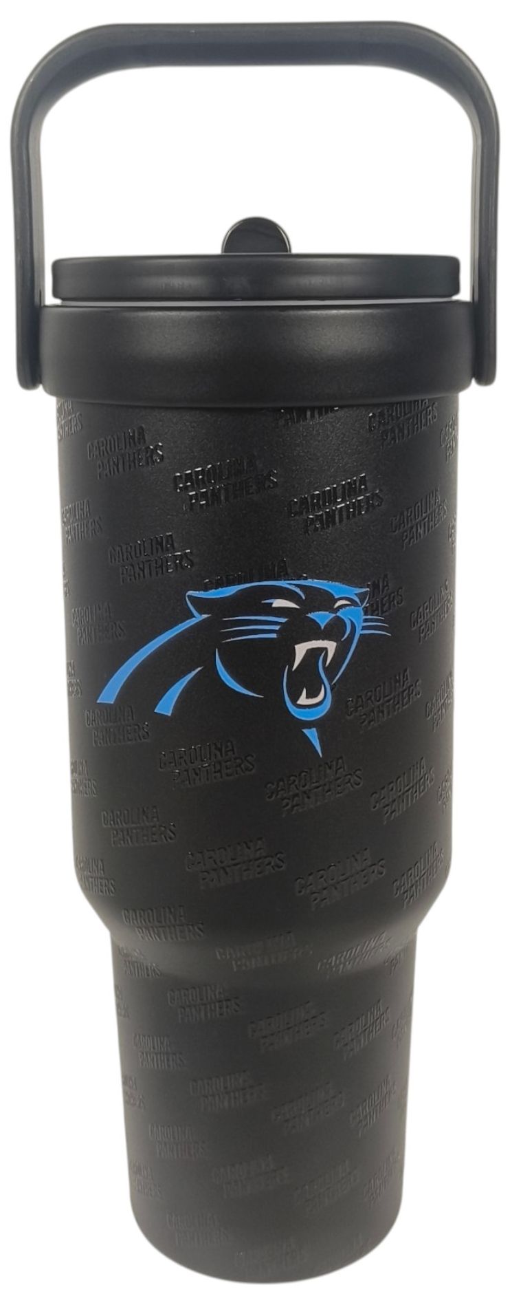 Pegasus Sports Carolina Panthers Blue 40 oz. Logo Wordmark Tumbler