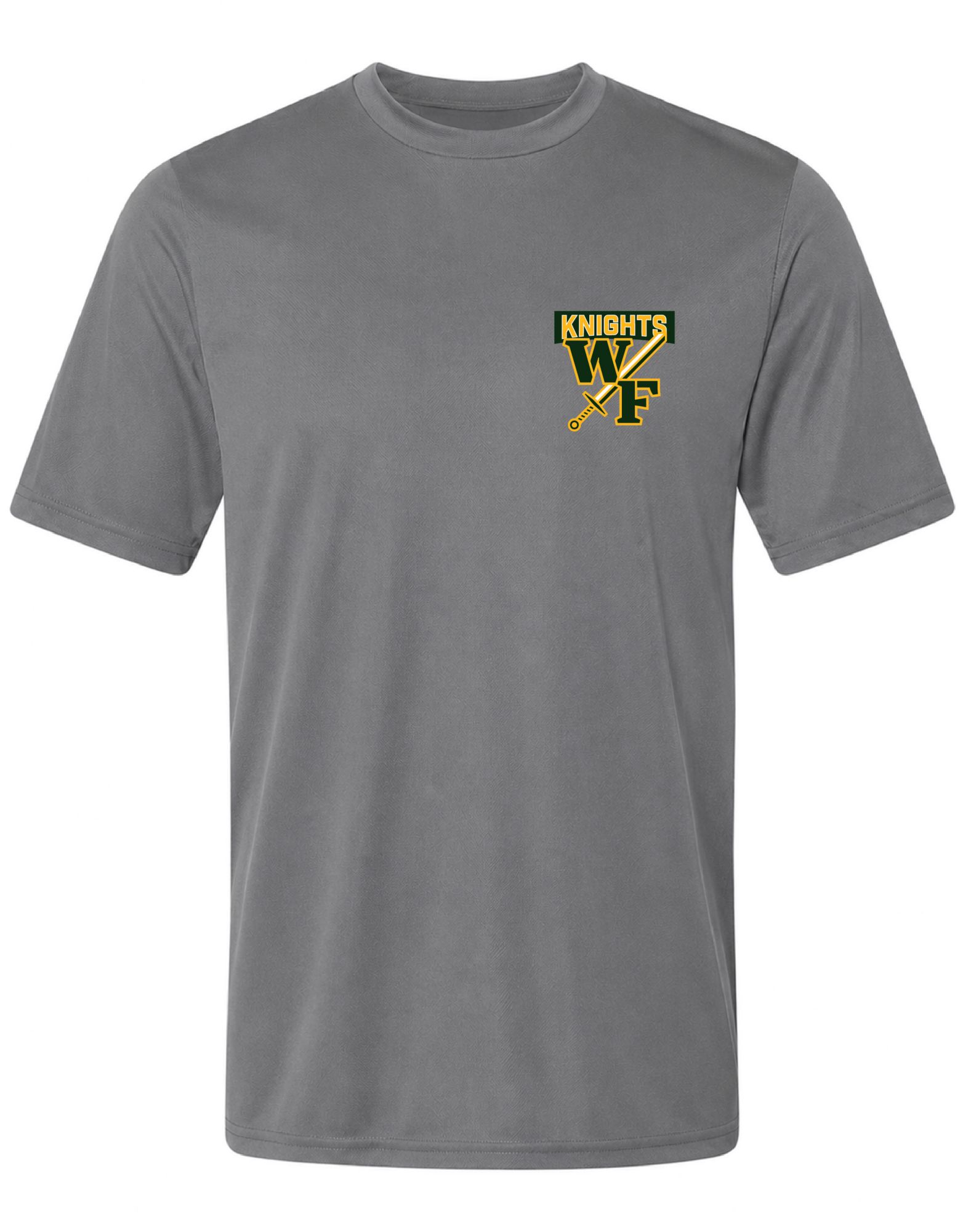Pel Athletic Adult West Florence High School Steel Gray T-Shirt