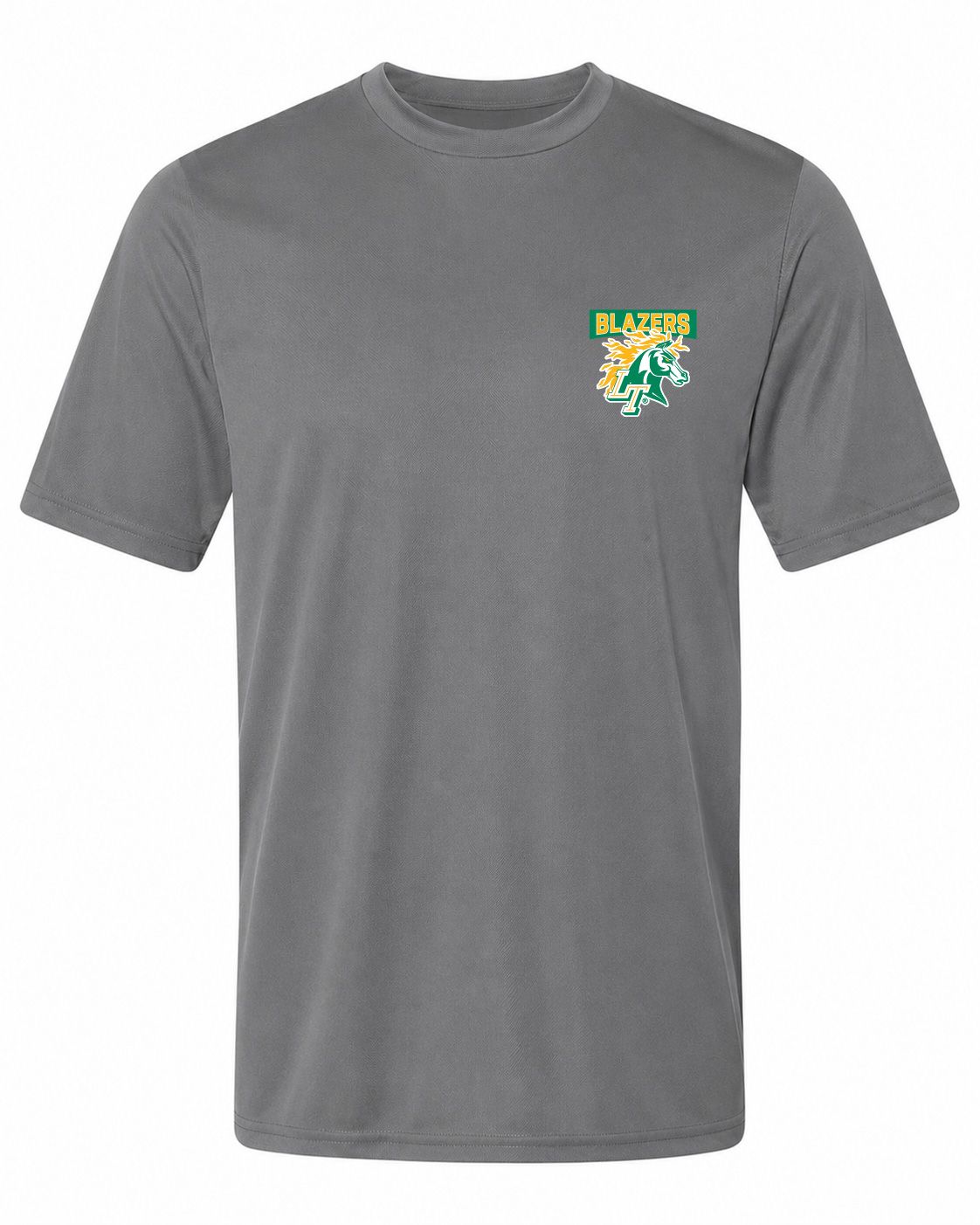 Pel Athletic Adult Lebanon Trail High School Steel Gray T-Shirt