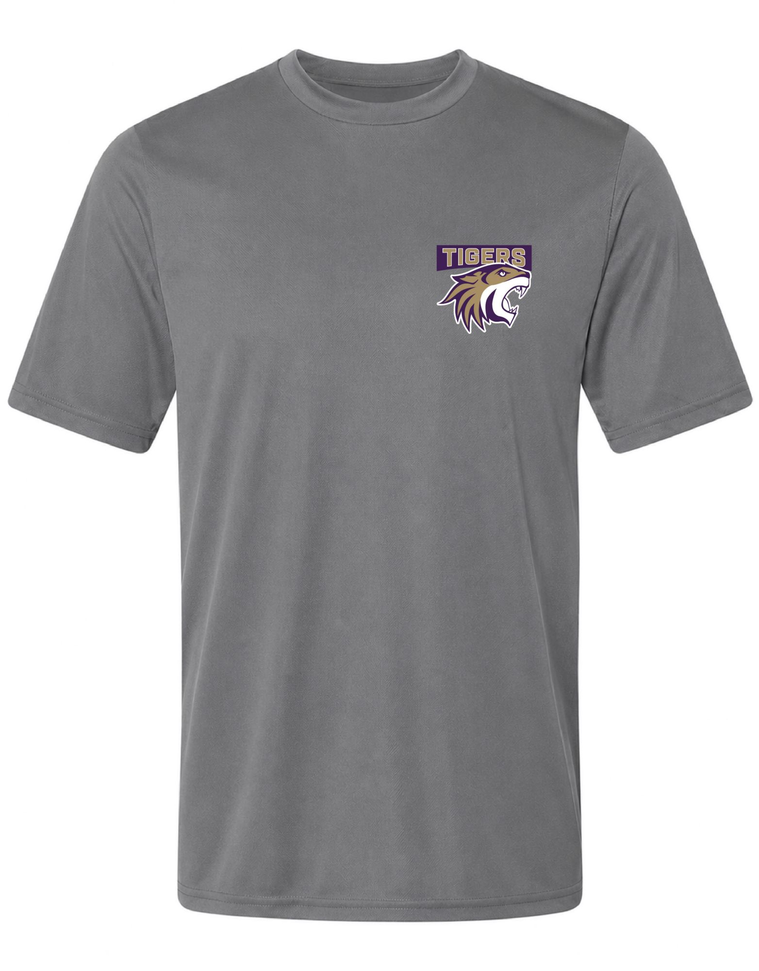 Pel Athletic Adult Tokay High School Steel Gray T-Shirt