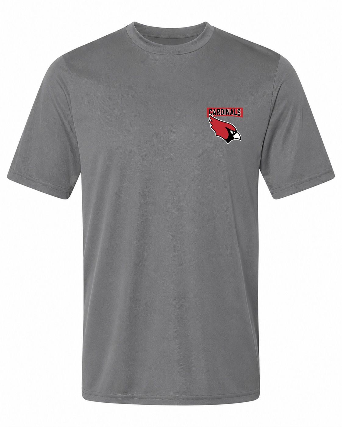 Pel Athletic Adult Canfield High School Steel Gray T-Shirt