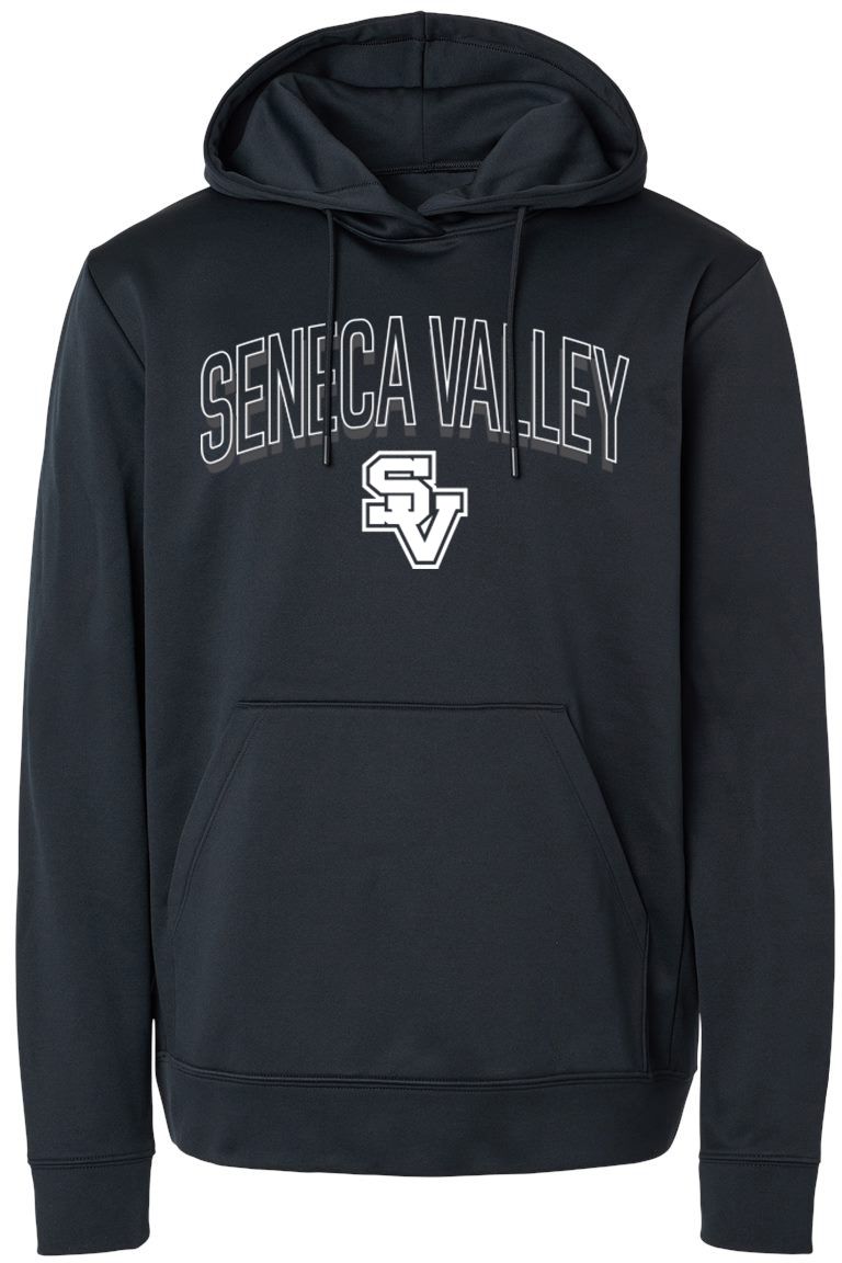 Pel Athletic Adult Seneca Valley High School Black Pullover Hoodie