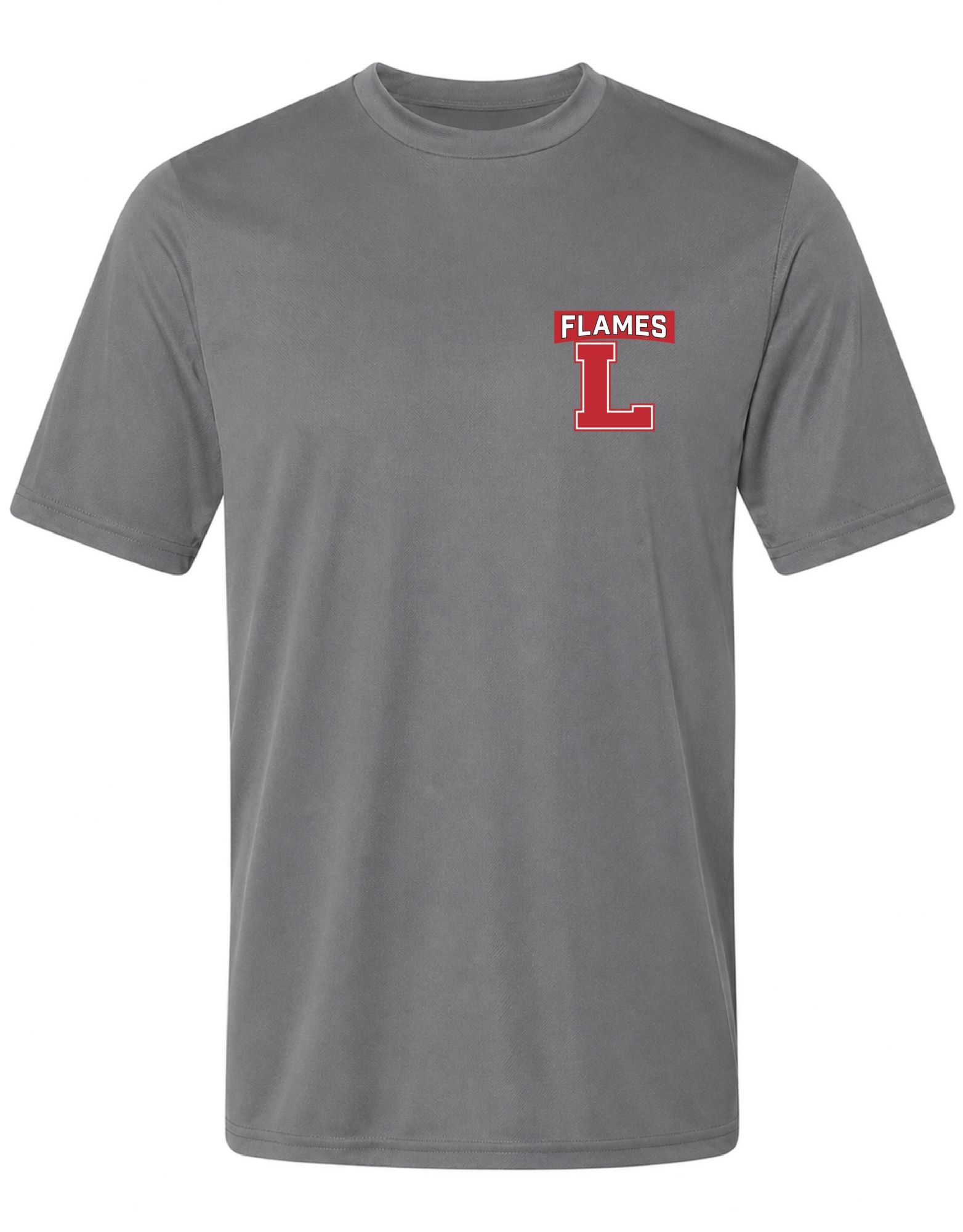 Pel Athletic Adult Lodi High School Steel Gray T-Shirt