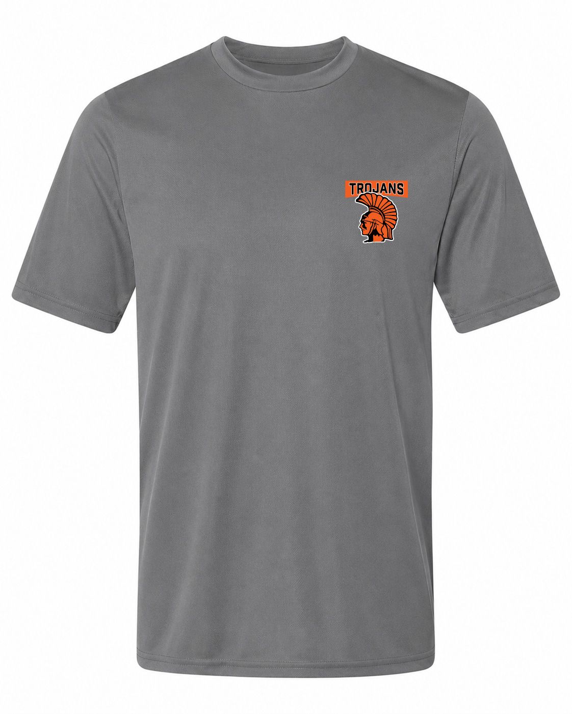 Pel Athletic Adult East Waterloo High School Steel Gray T-Shirt