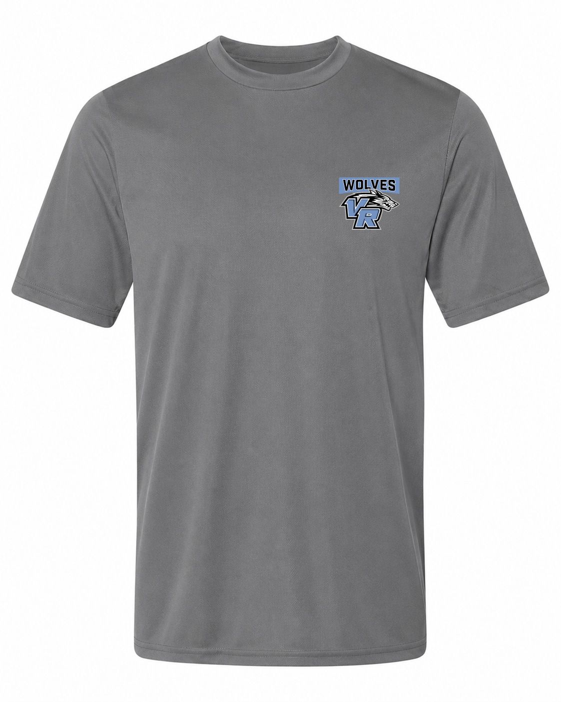 Pel Athletic Adult Vista Ridge High School Steel Gray T-Shirt