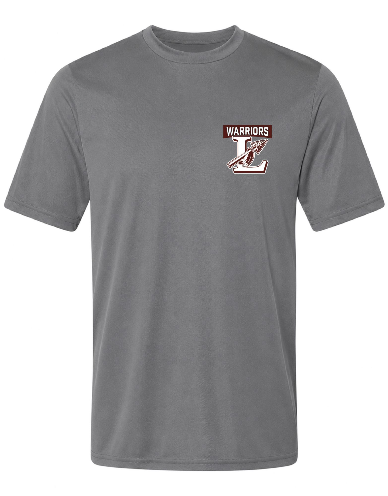 Pel Athletic Adult Lebanon High School Steel Gray T-Shirt