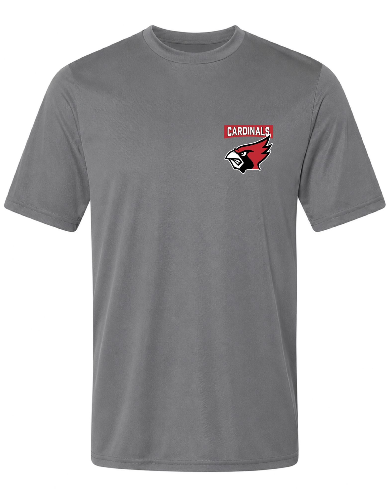 Pel Athletic Adult Jacksonville High School Steel Gray T-Shirt