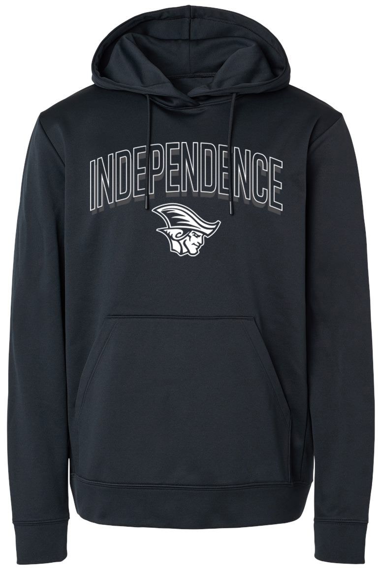 Pel Athletic Adult Independence High School Black Pullover Hoodie