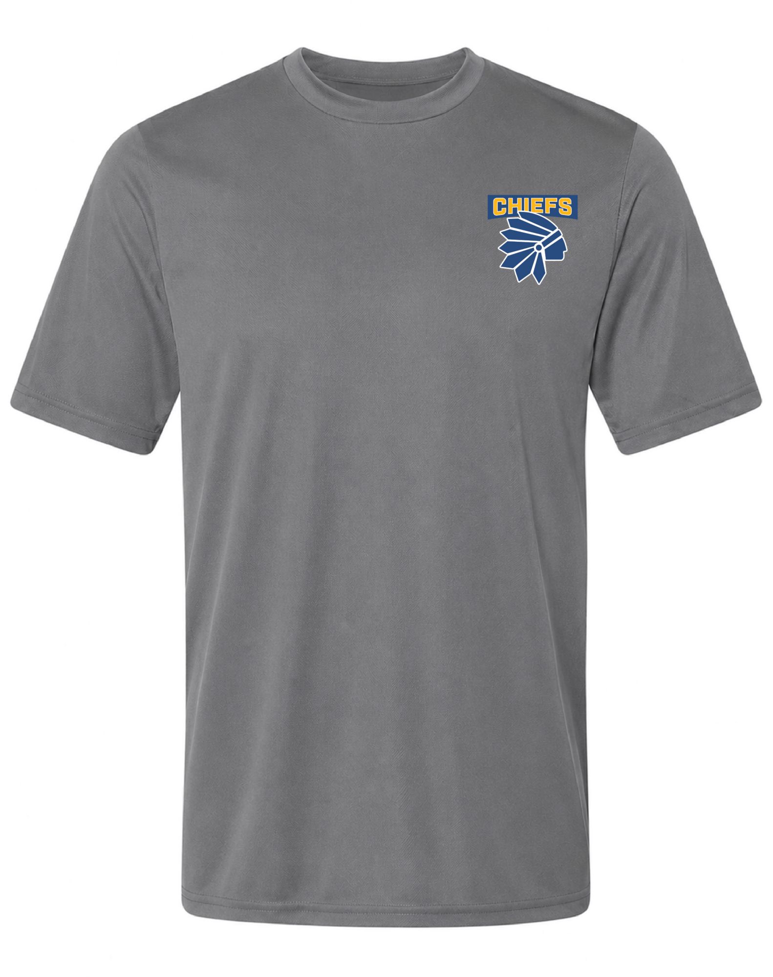 Pel Athletic Adult North Myrtle Beach High School Steel Gray T-Shirt